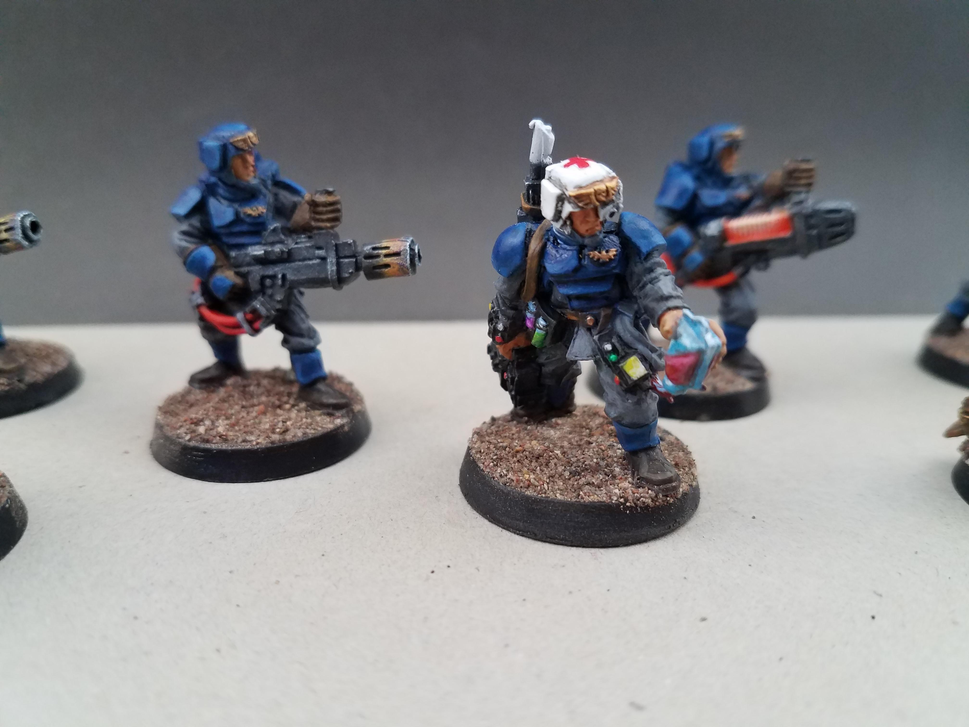 Cadians, Command Squad, Imperial Guard