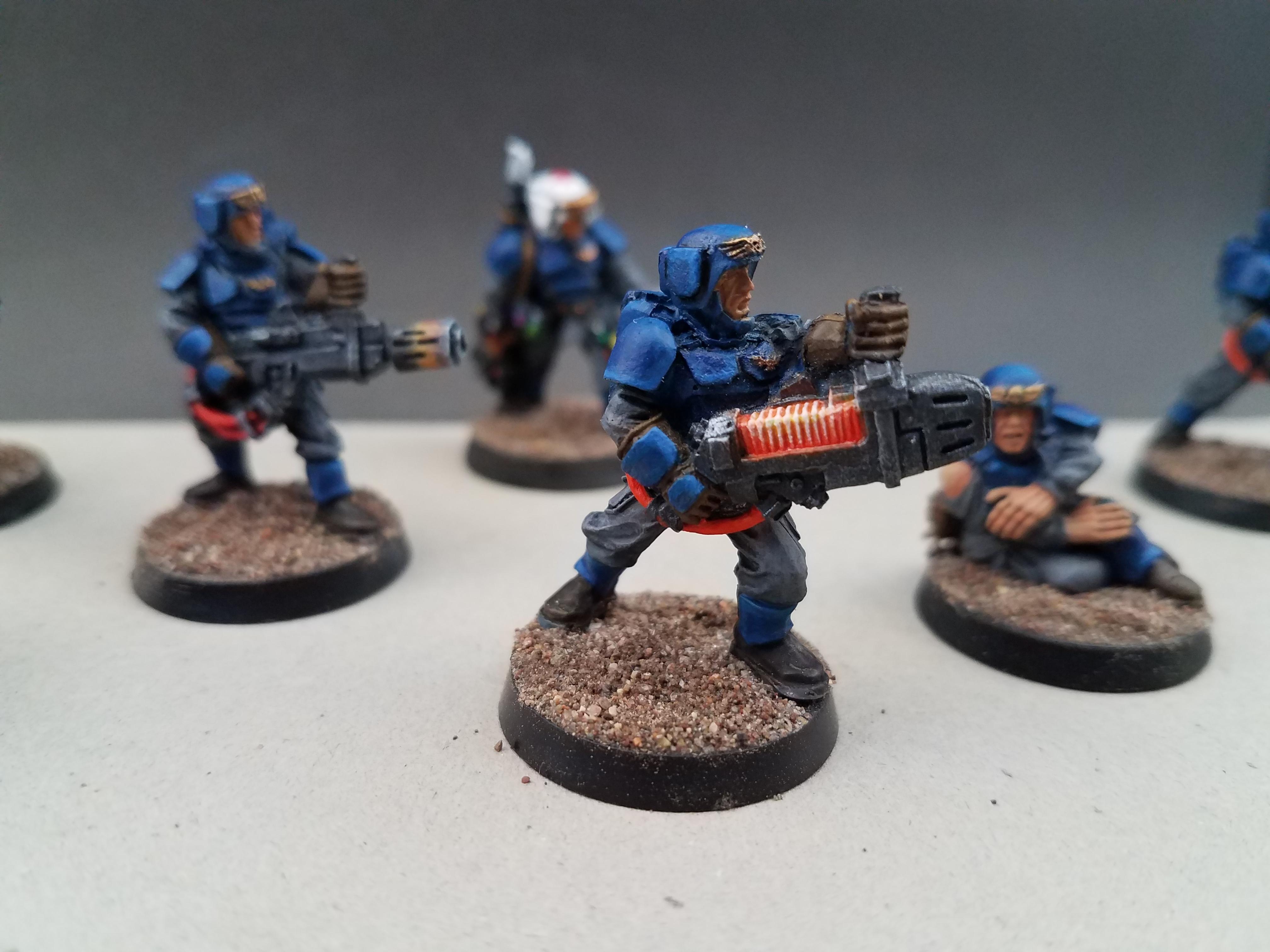 Cadians, Command Squad, Imperial Guard