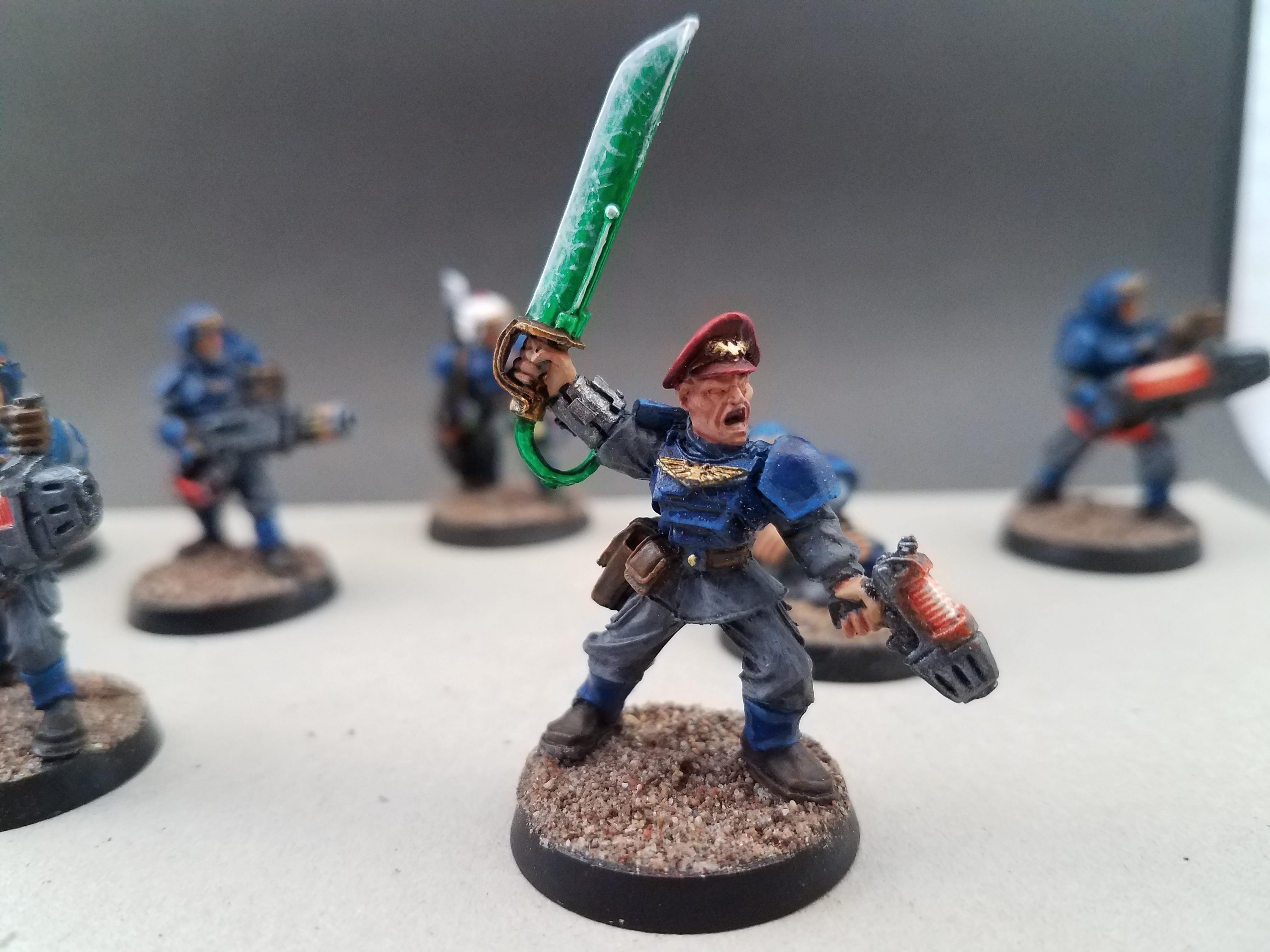 Cadians, Command Squad, Imperial Guard
