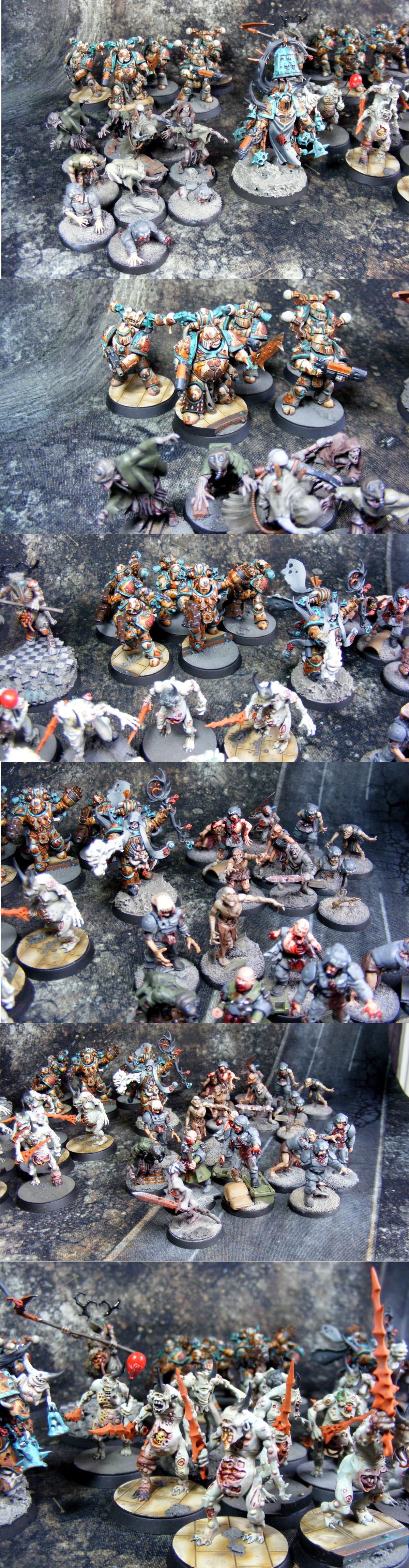 Apostles Of Contagion, Army, Daemons, Death Guard, Nurgle, Plague Brearers, Plague Marines, Plague Zombies, Pox Walkers, Warhammer 40,000