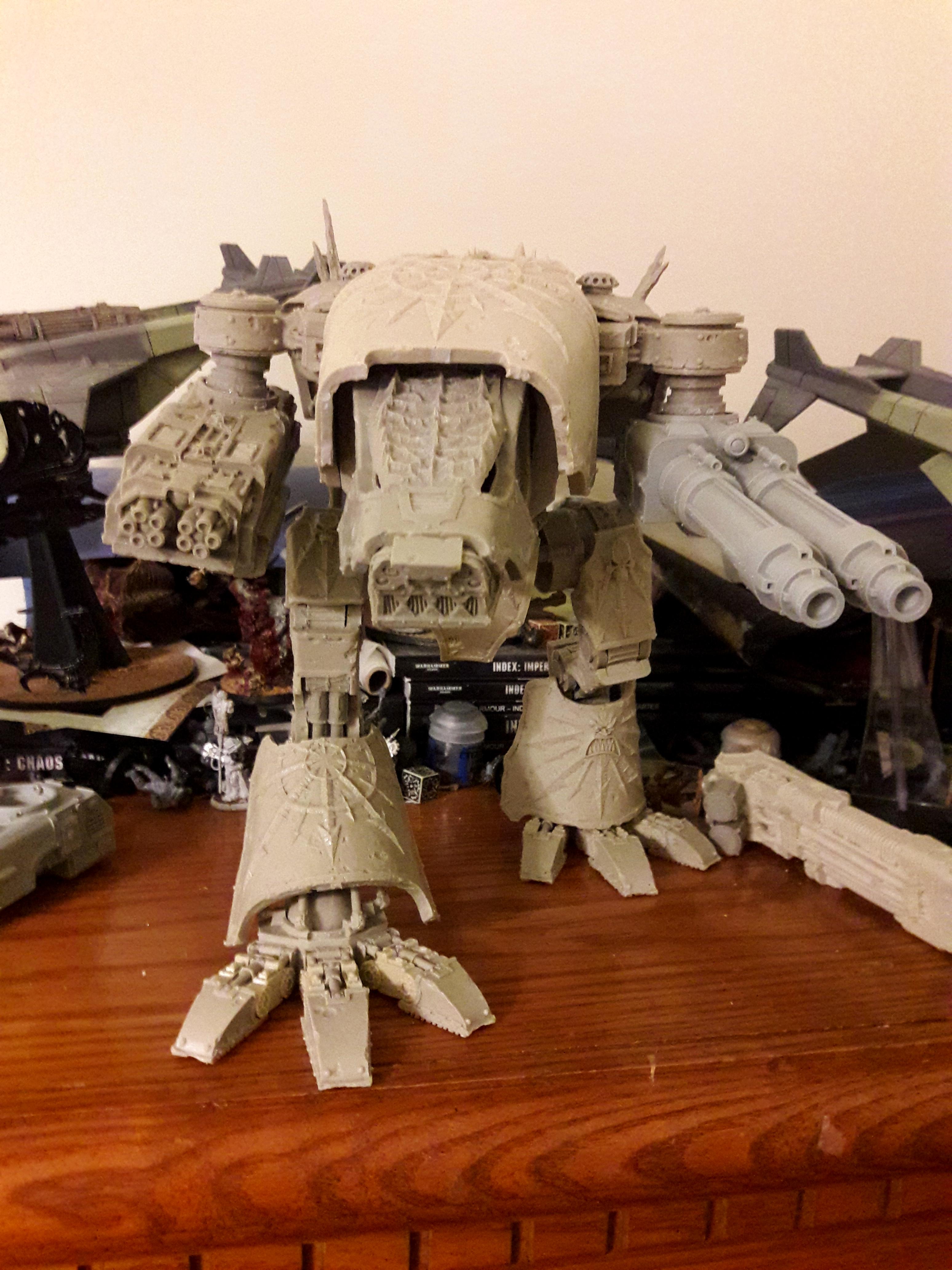 Chaos Warhound Titan, Legio Mortis, Titan
