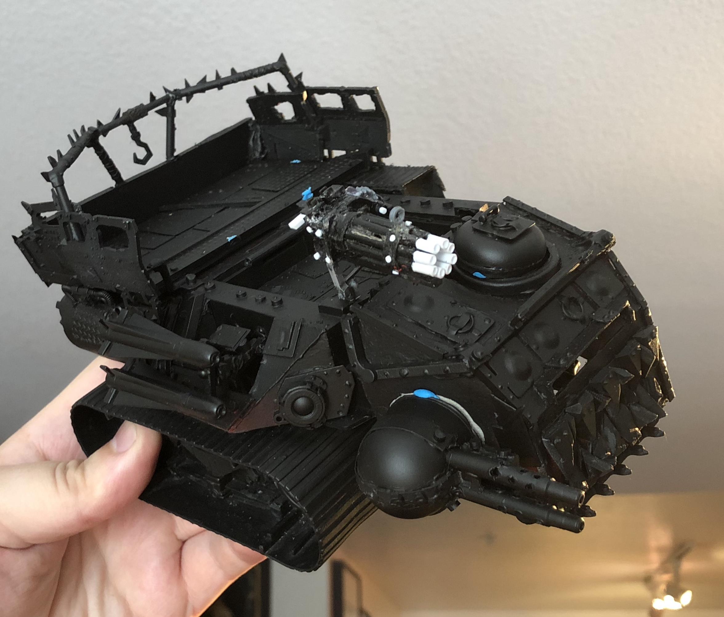 Battlewagon, Scratch Build
