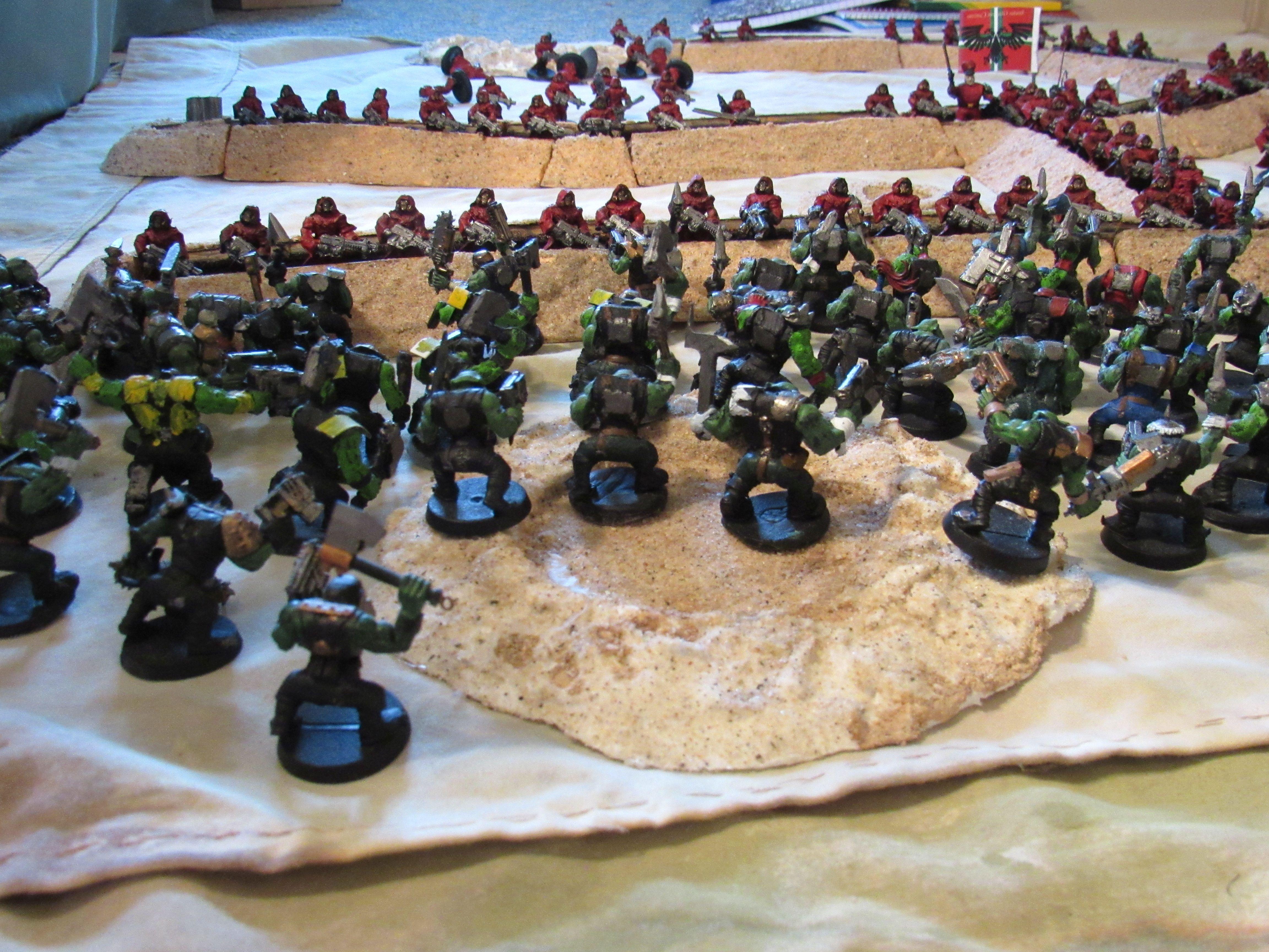 Warhammer 40,000, trenches