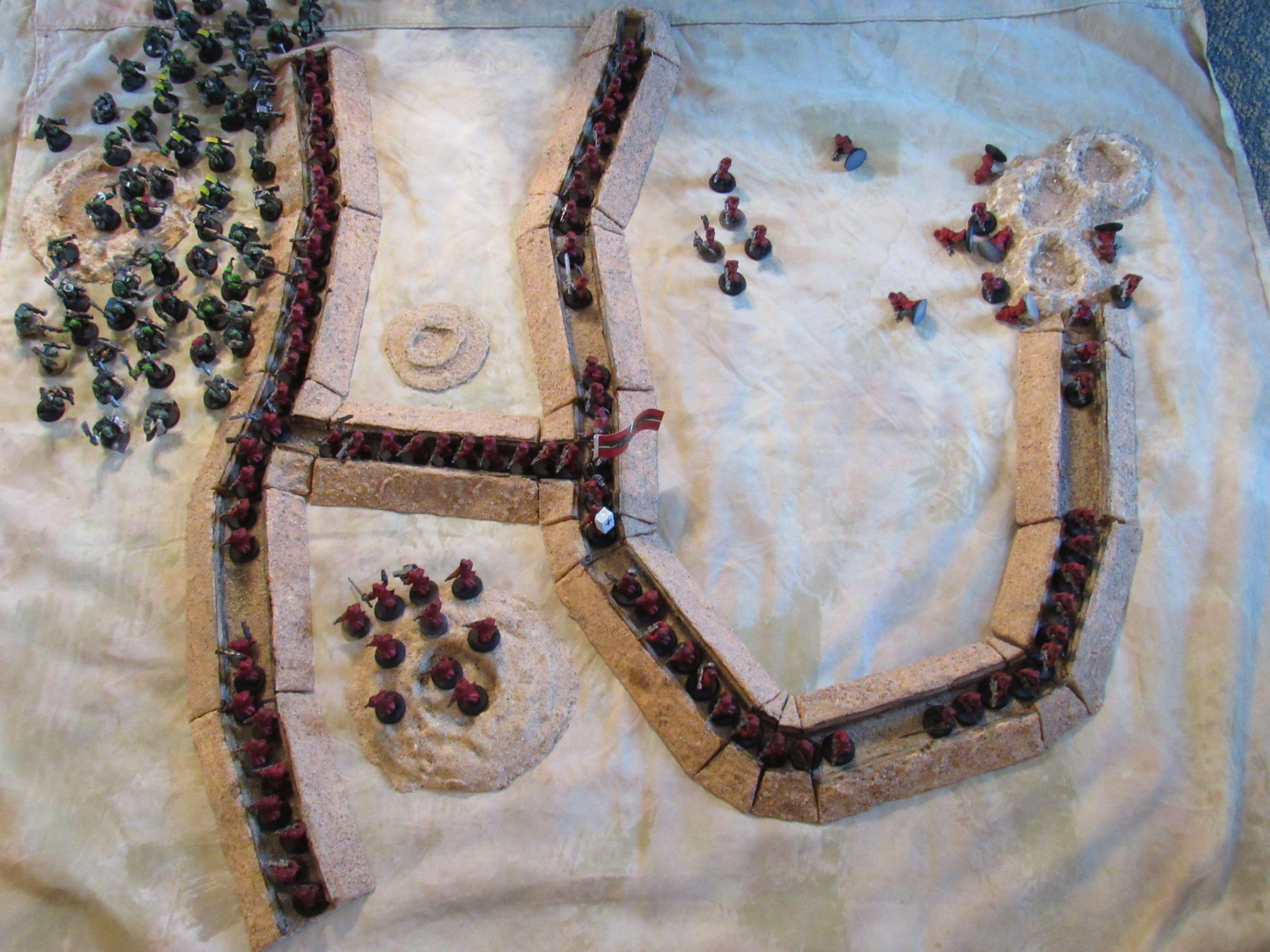 Warhammer 40,000, trenches