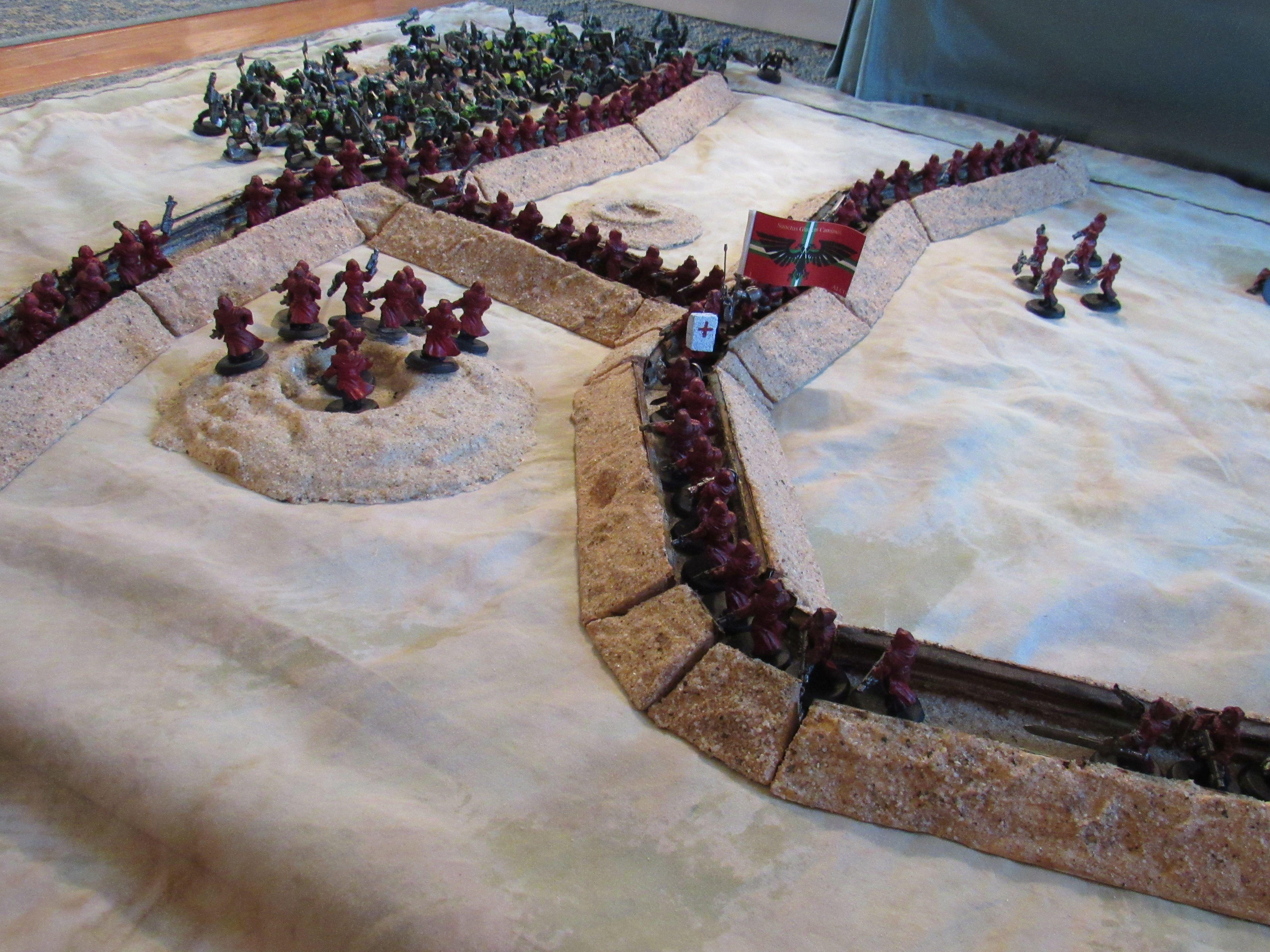 Warhammer 40,000, trenches