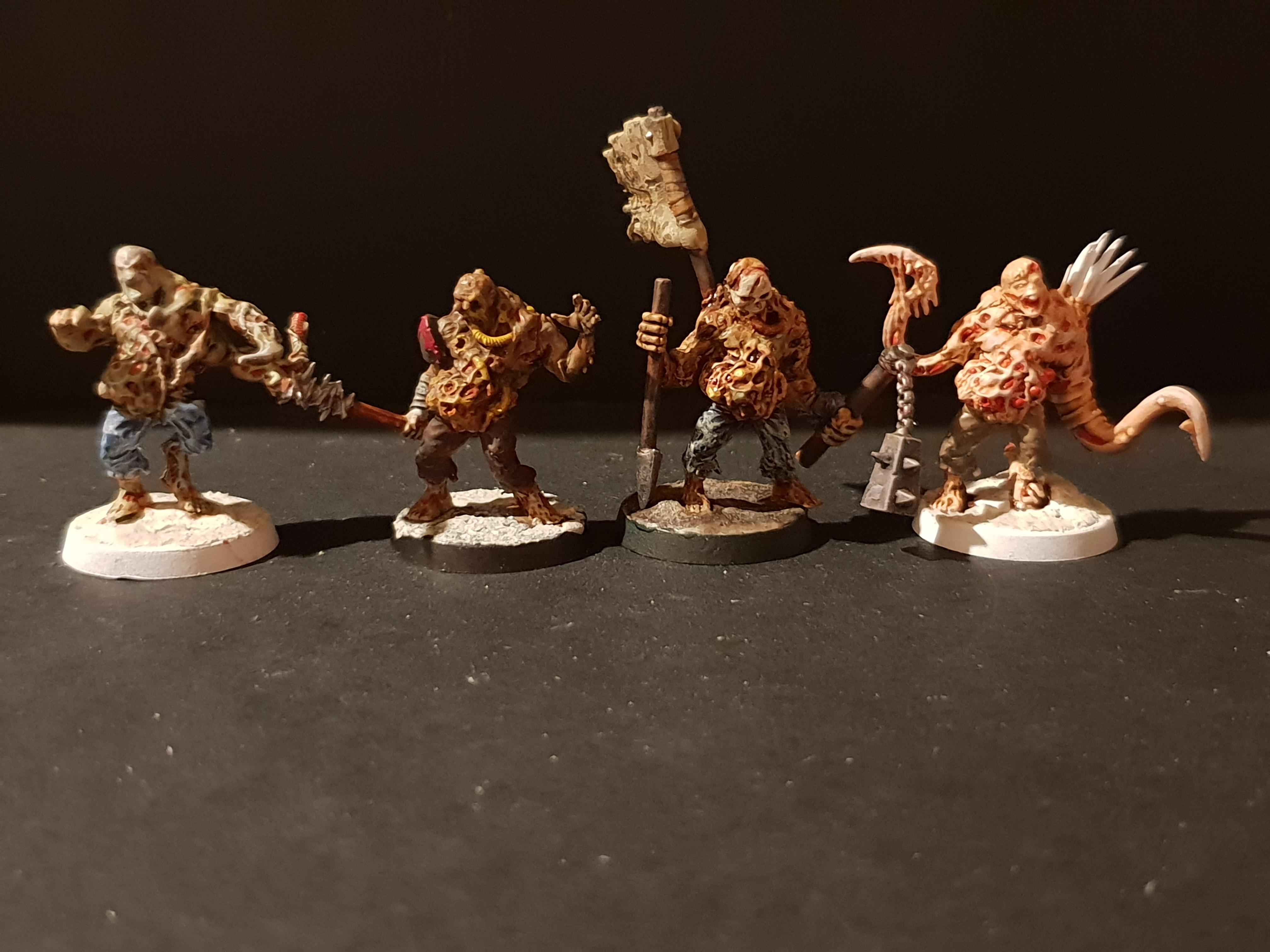 Chaos, Conversion, Nurgle, Poxwalker, Warhammer 40,000, Work In Progress