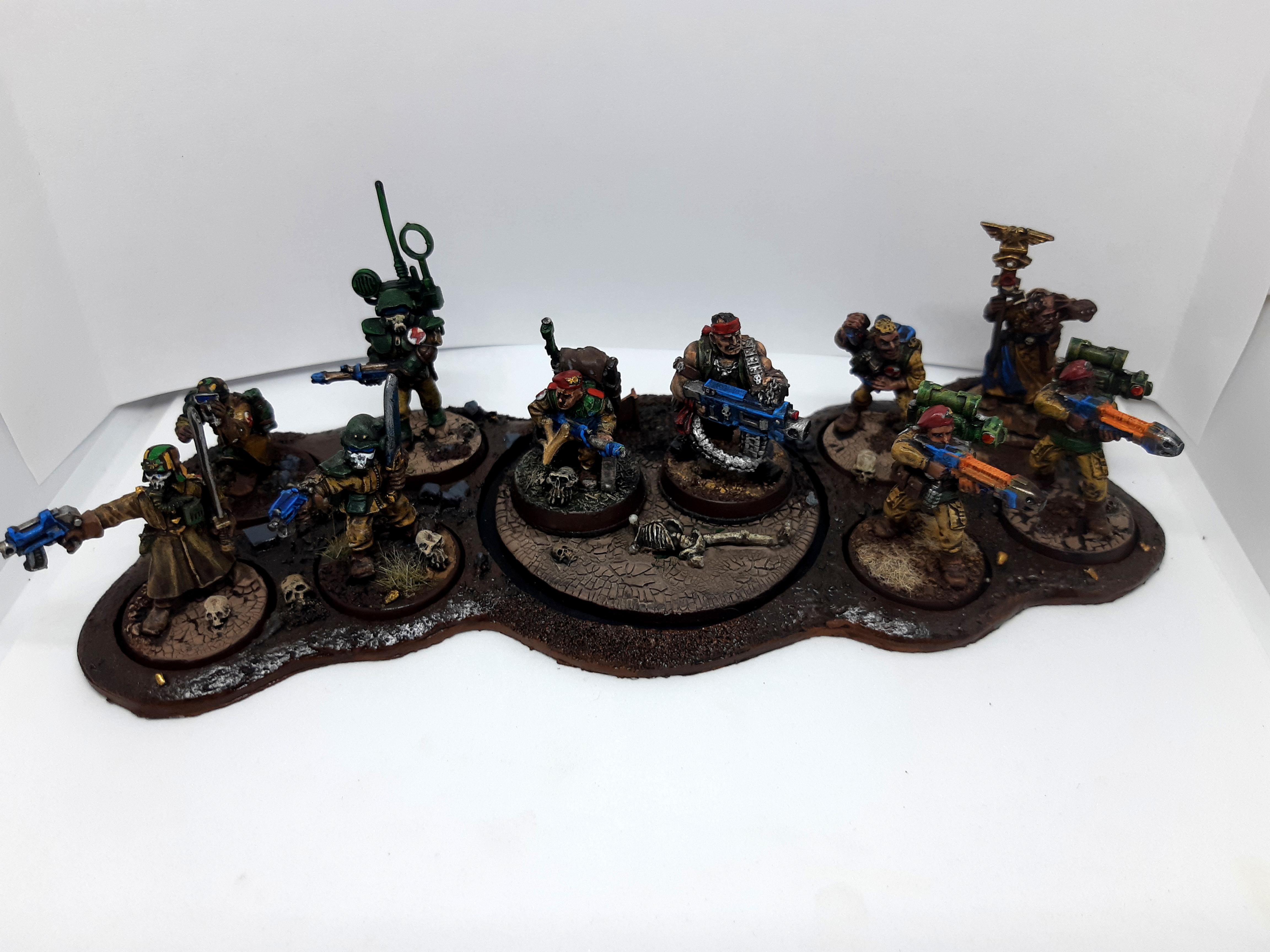 Armageddon Steel Legion, Army, Astra Militarum, Buntfarbenanstrich, Games Workshop, Hive Ganger, Imperial Guard, Metal, Necromunda, Savlar, Warhammer 40,000