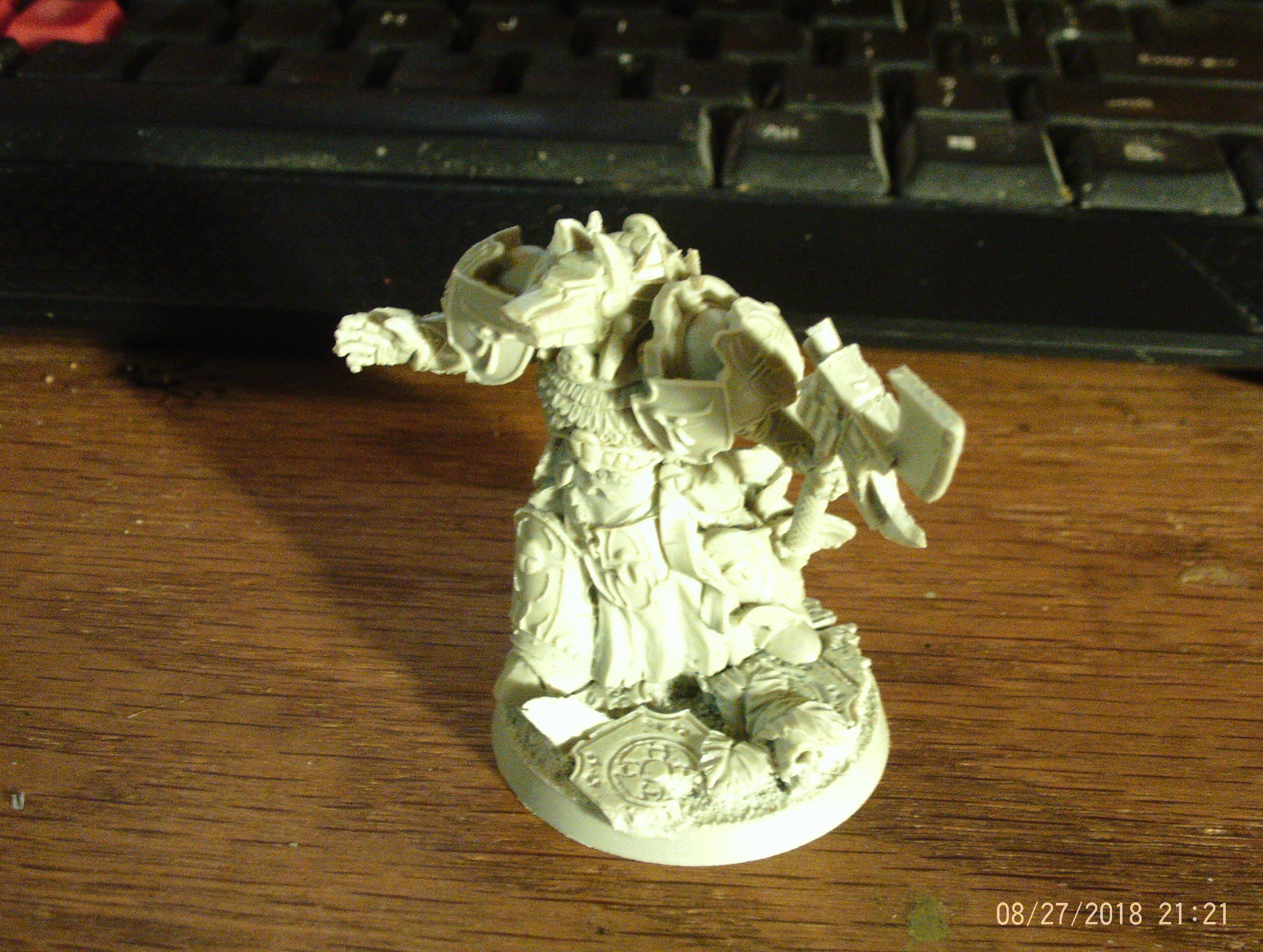 Scibor Egyptian Scifi Warrior assembled