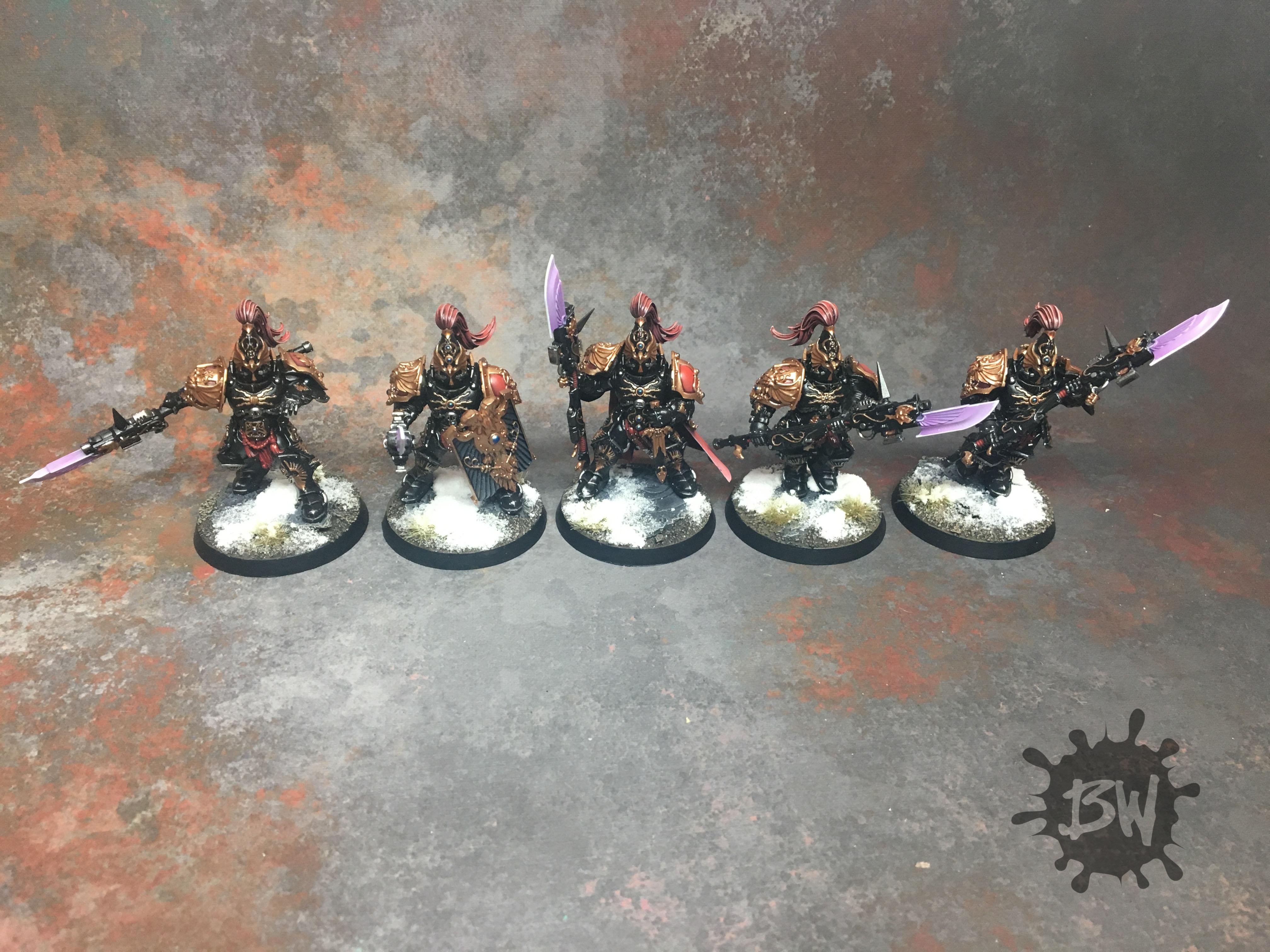 Adeptus Custodes, Custodian Guard Squad, Imperium, Warhammer 40,000