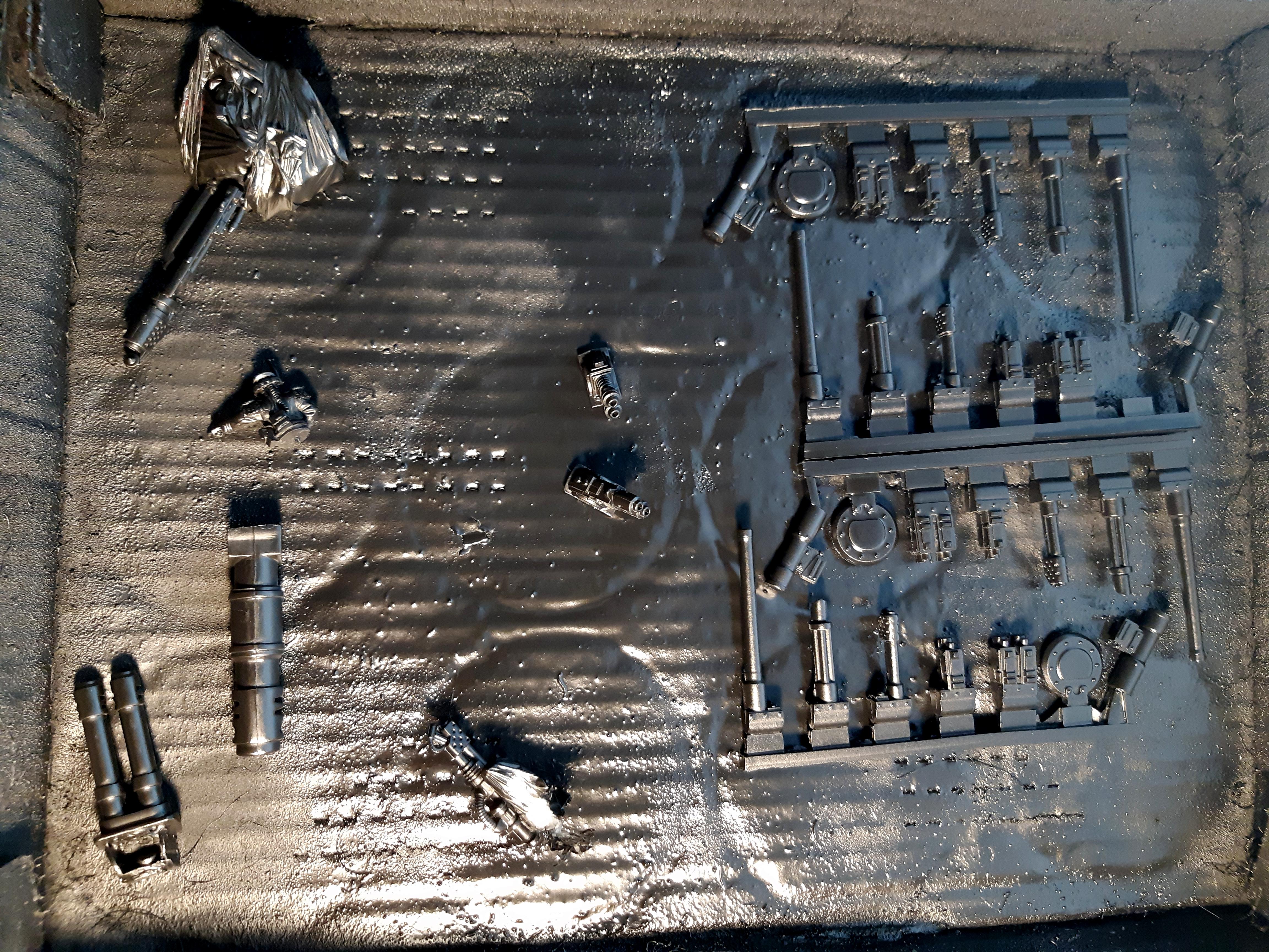 Armageddon Steel Legion, Astra Militarum, Buntfarbenanstrich, Death Korps of Krieg, Ffl, French Foreign Legion, Games Workshop, Hive Ganger, Imperial Guard, Indochina, Metal, Necromunda, Warhammer 40,000