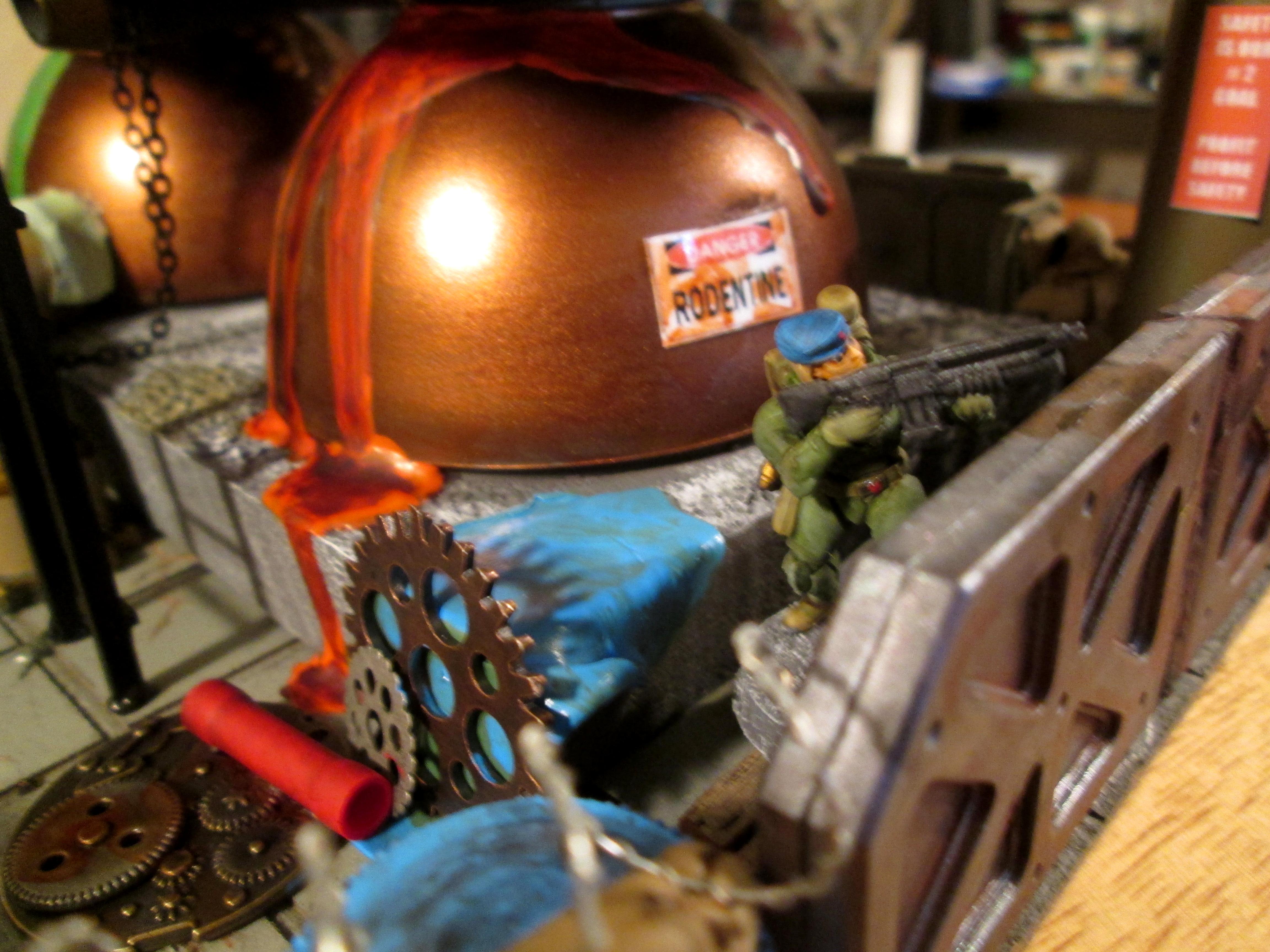 Industrial, Necromunda, Promethium, Terrain, Works