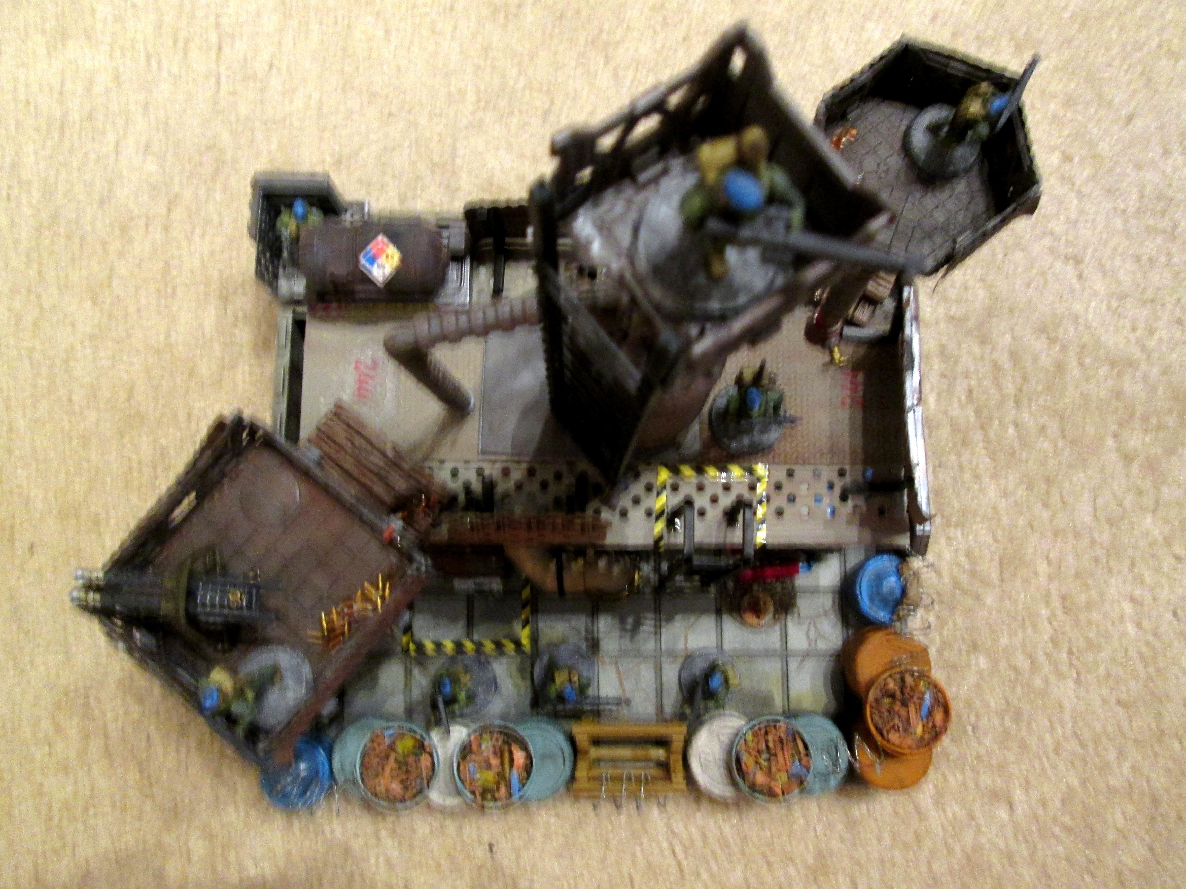 Industrial, Necromunda, Promethium, Terrain, Works