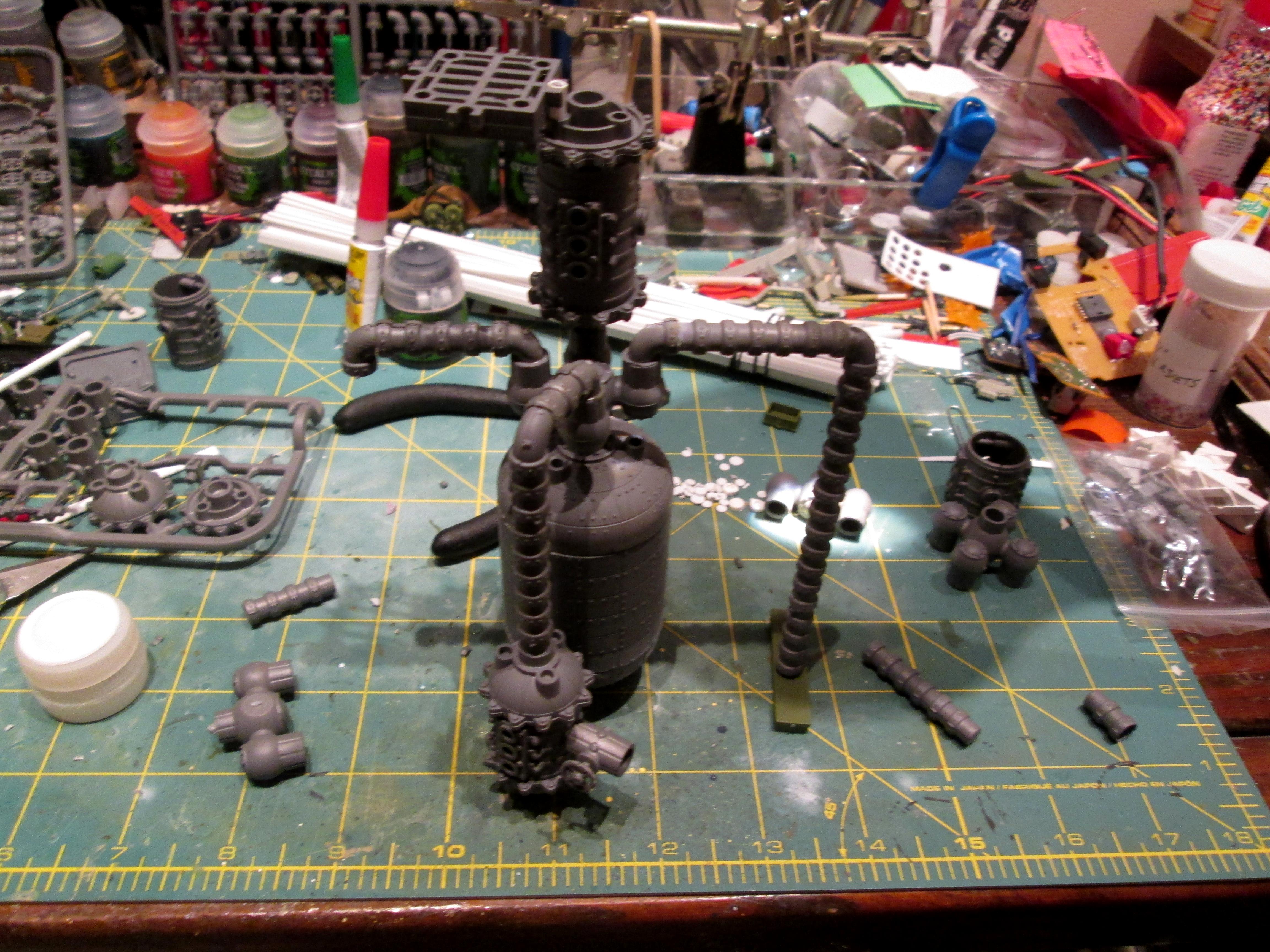 Industrial, Necromunda, Promethium, Terrain, Works