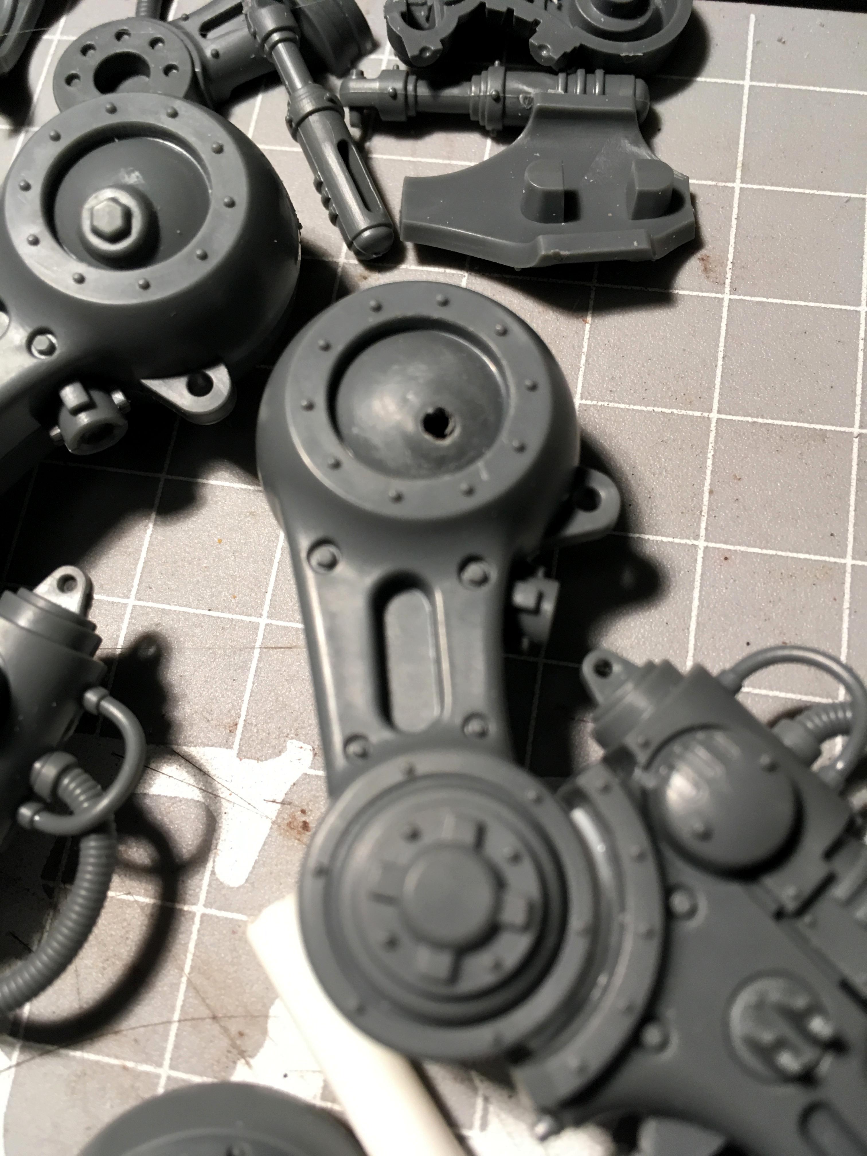 Imperial Knights, Questoris, Warhammer 40,000, Work In Progress