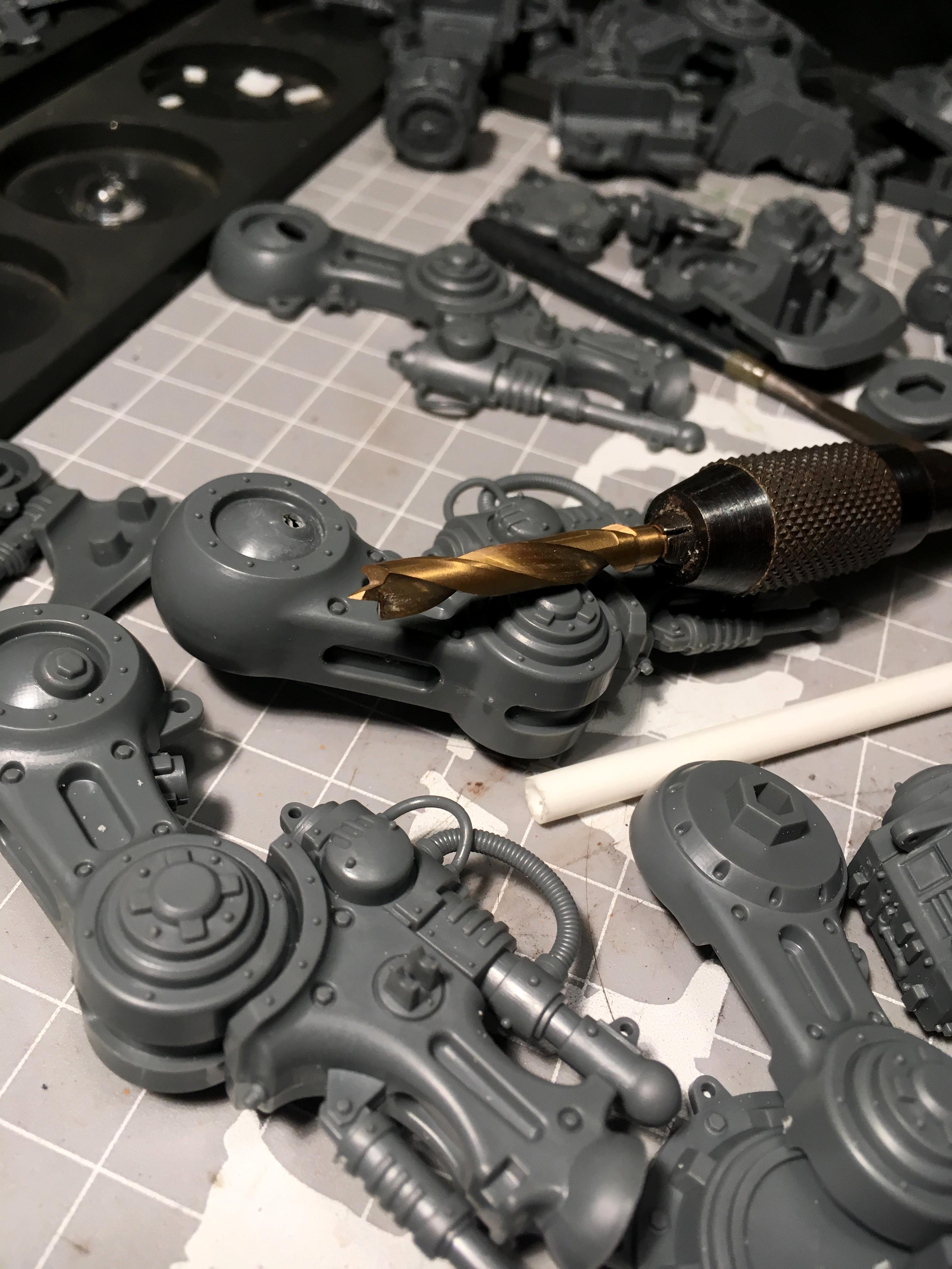 Imperial Knights, Questoris, Warhammer 40,000, Work In Progress