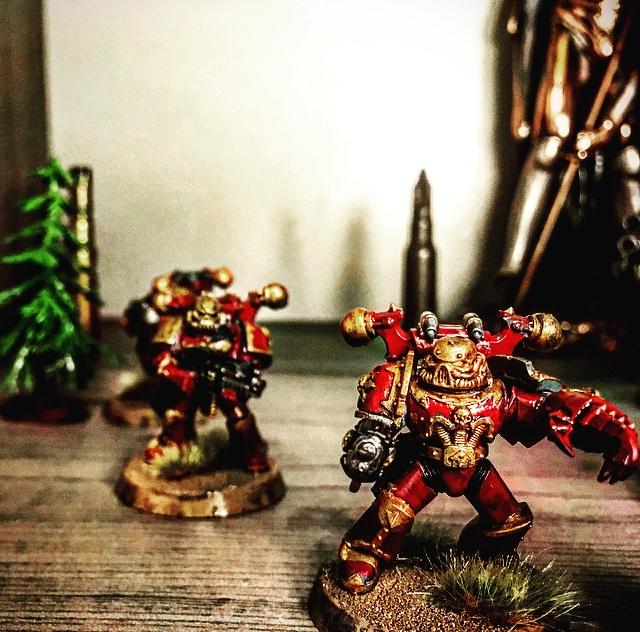 Chaos, Chaos Space Marines, Space Marines