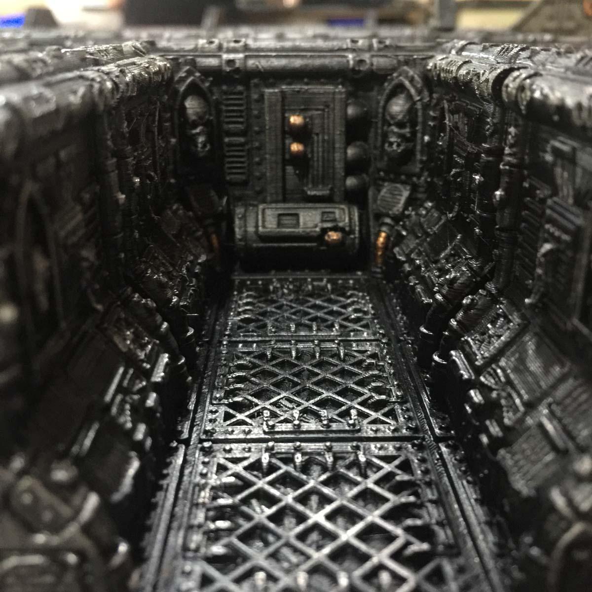 Space Hulk, Warhammer 40,000 - Gothic Spaceship Corridors - Gallery ...