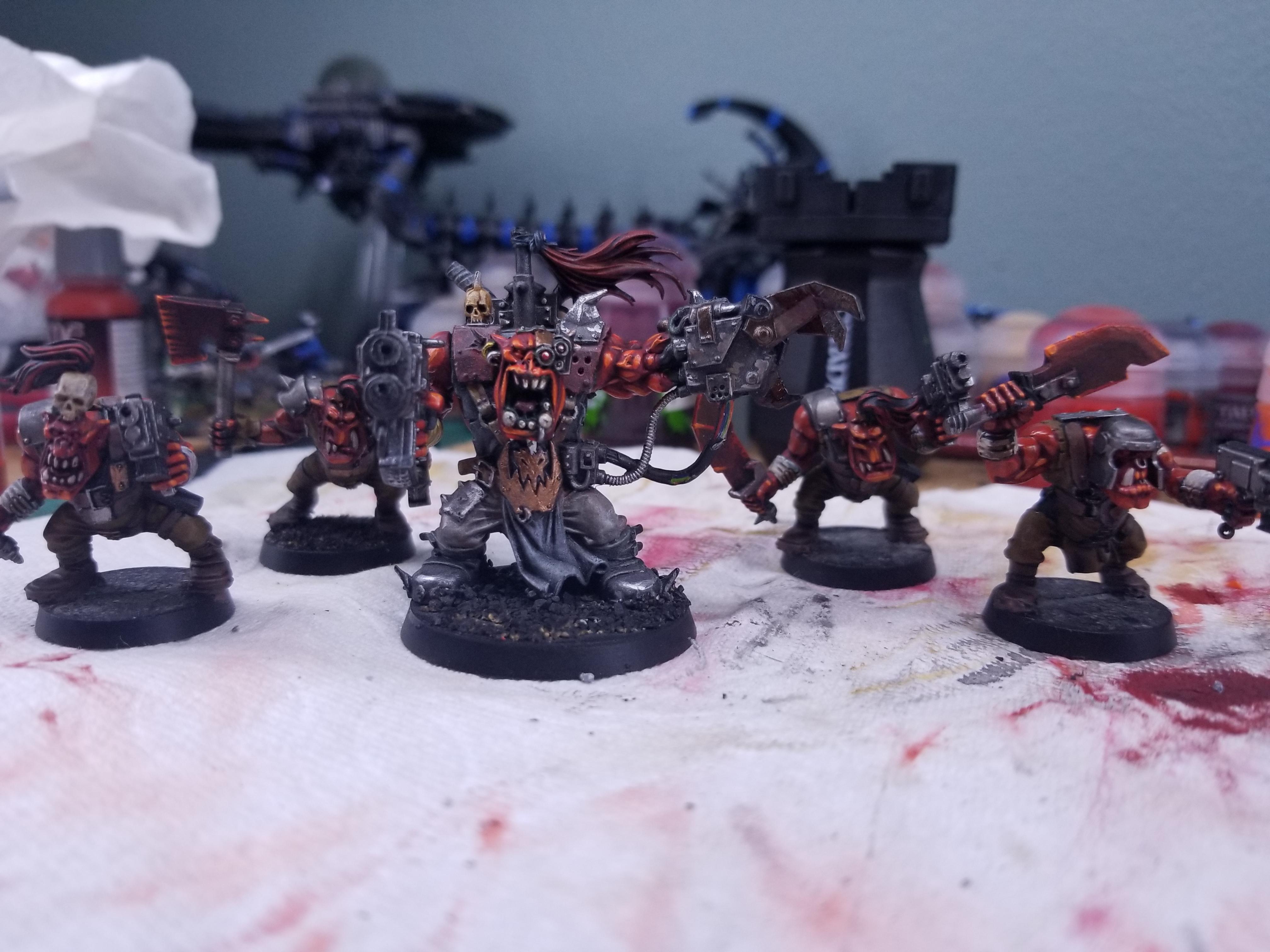 Chaos, Custom, Orks, Warhammer 40,000
