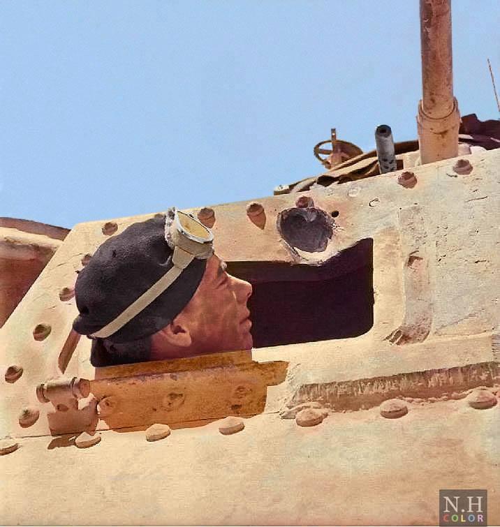 Anti tank round damage