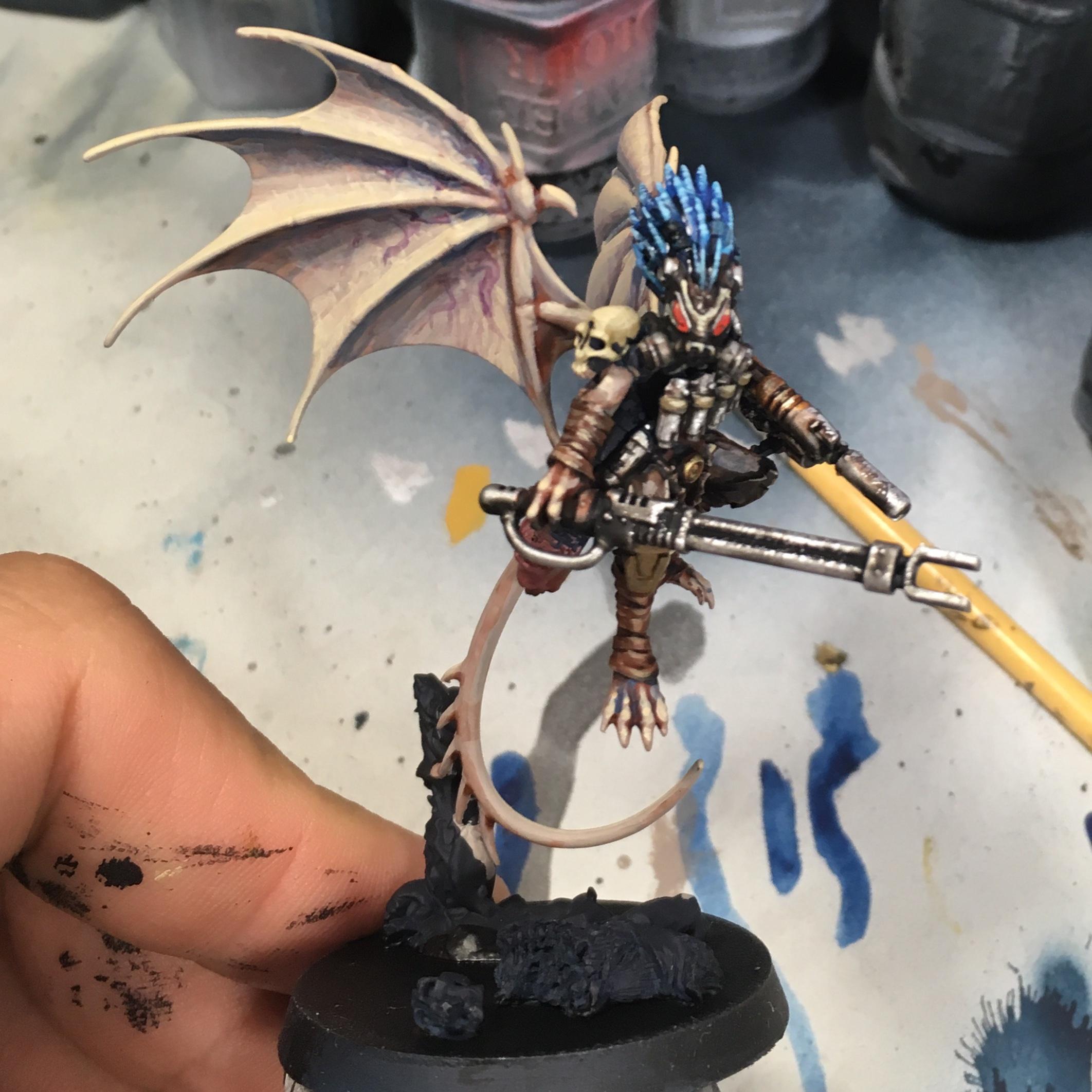 Kroot, Mercenary, Vulturekin Shaper WIP