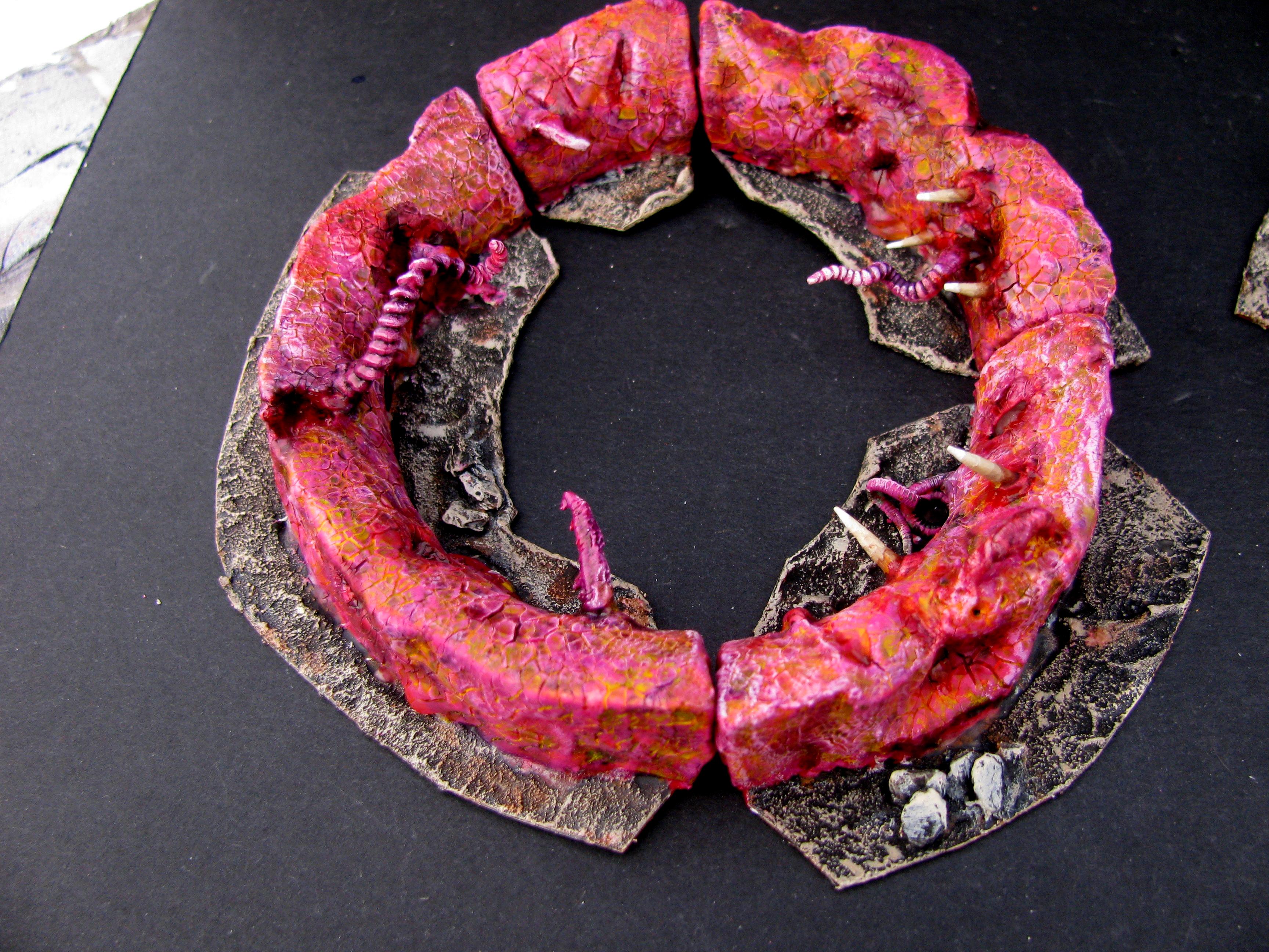 Chaos, Flesh-walls, Loer, Terrain, Warhammer 40,000