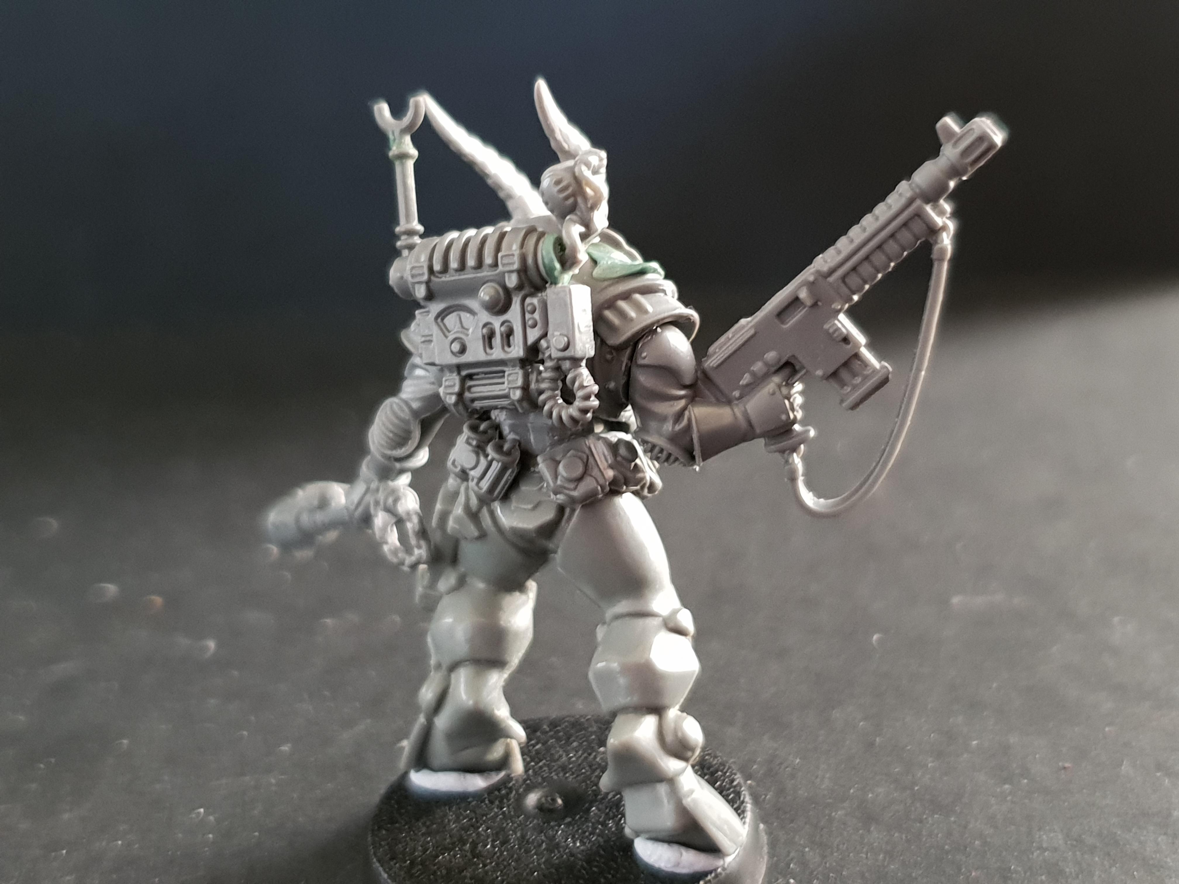 Beastmen, Chaos, Conversion, Slaanesh, Warhammer 40,000, Work In Progress