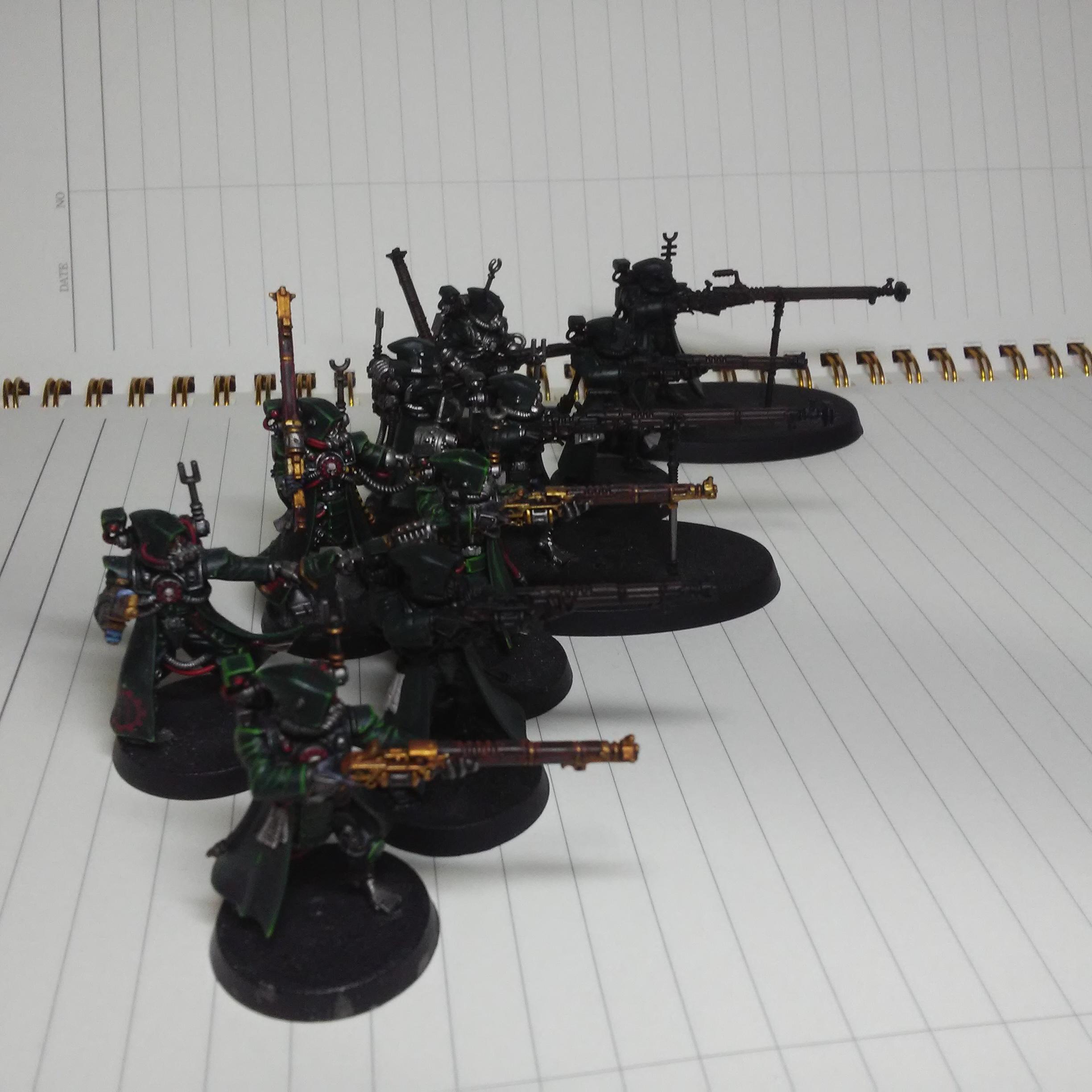 Adeptus Mechanicus, Admech, Blackstone Fortress, Blanche, Cult Mechanicus, Dark Angels, Glow, Green, Grimdark, Heat, Heat Glow, House Malinax, Infiltrators, Malinax, Mechanicus, Rangers, Ruststalker, Sicarian, Skitarii, Ur-025, Vanguard
