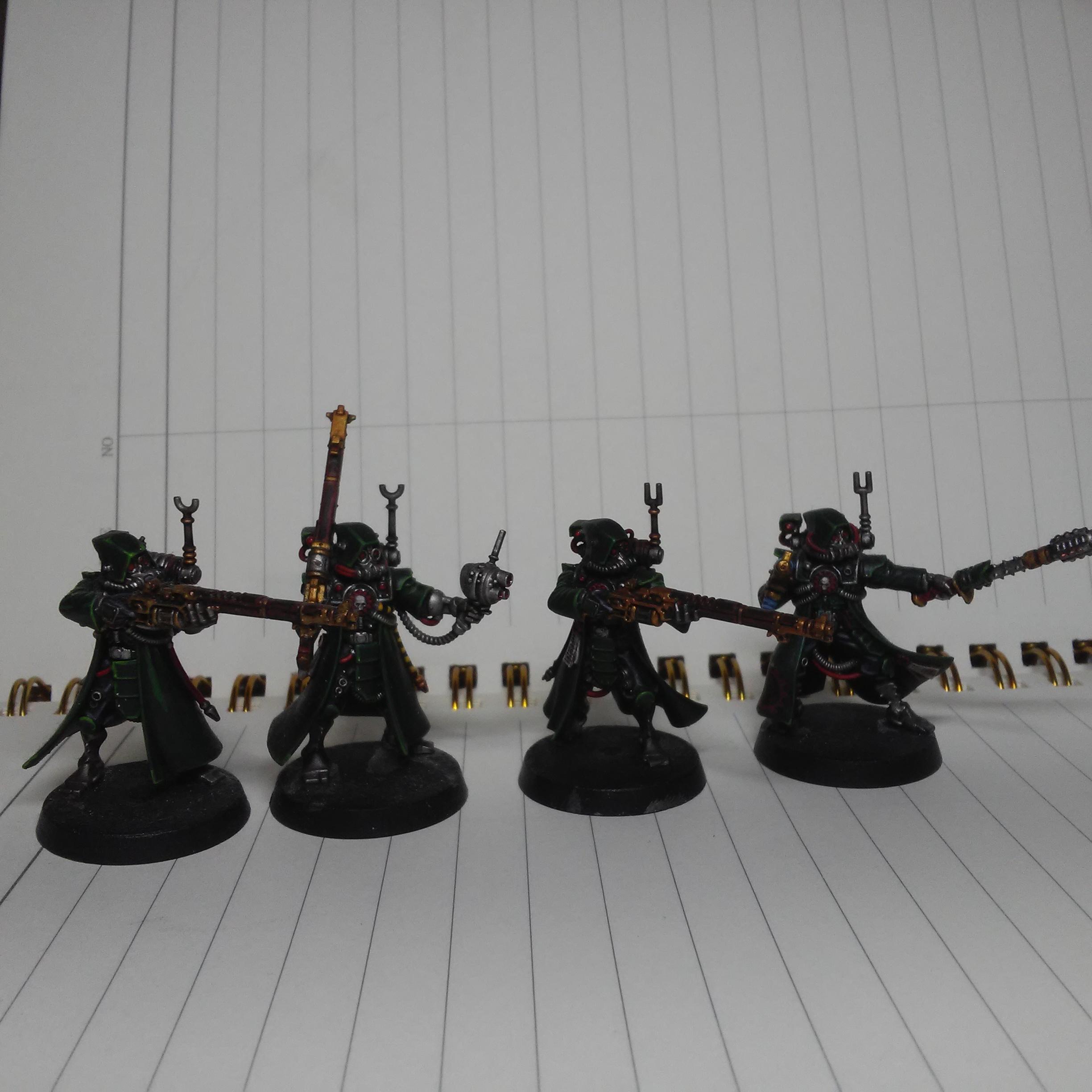 Adeptus Mechanicus, Admech, Blackstone Fortress, Blanche, Cult Mechanicus, Dark Angels, Glow, Green, Grimdark, Heat, Heat Glow, House Malinax, Infiltrators, Malinax, Mechanicus, Rangers, Ruststalker, Sicarian, Skitarii, Ur-025, Vanguard