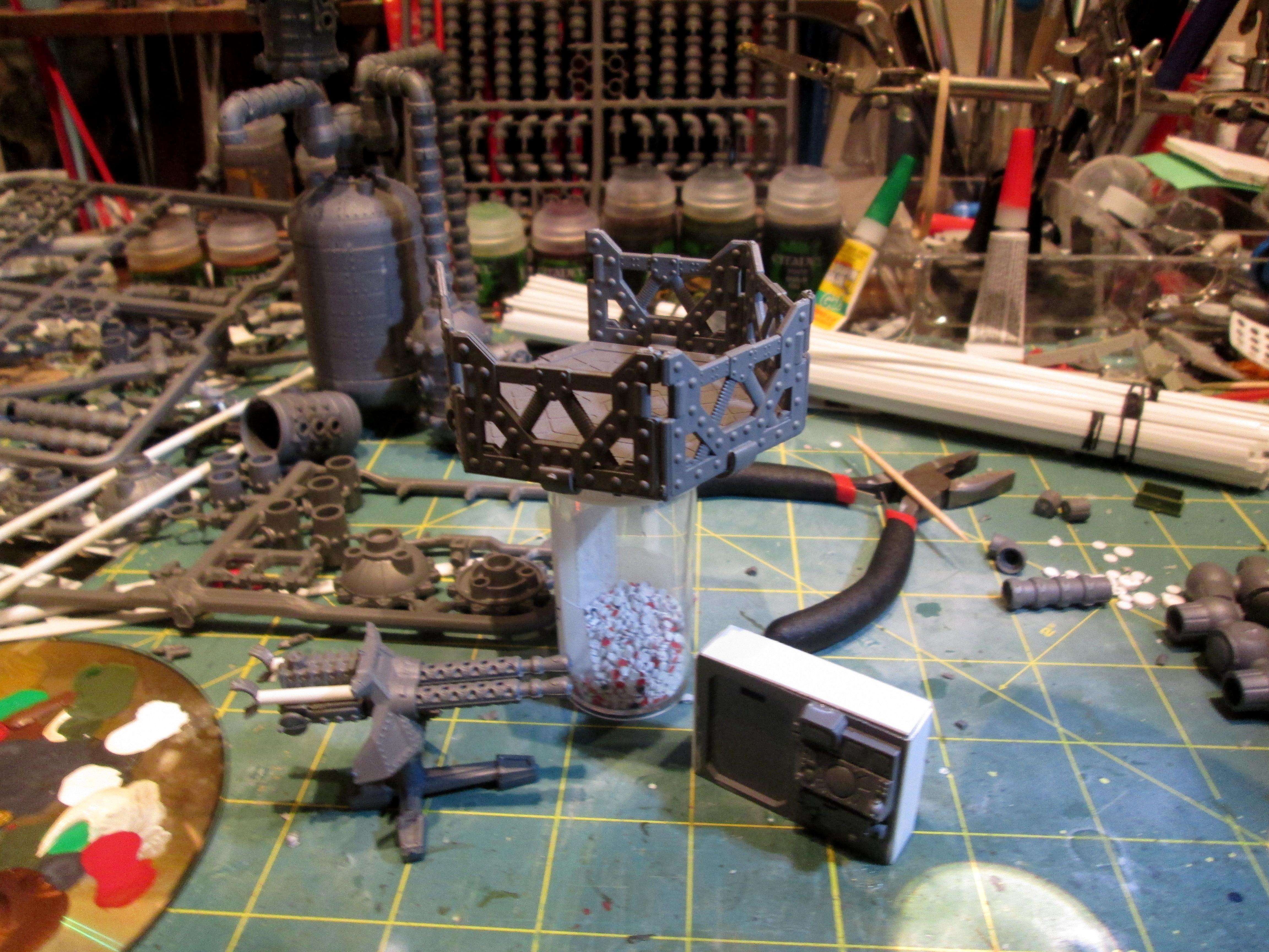 Industrial, Necromunda, Promethium, Terrain, Works
