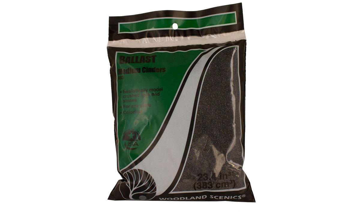 Woodland Scenics - Medium Ballast : Cinders 