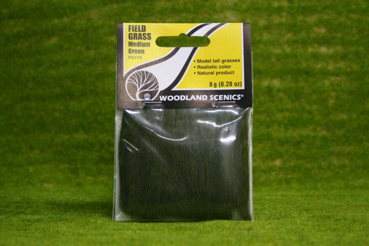 Woodland Scenics Field Grass - Medium Green