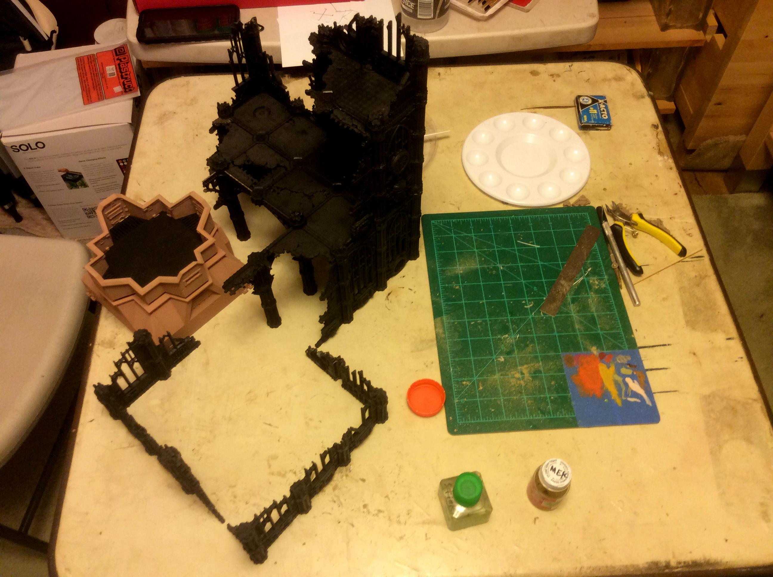 Games Workshop, Kill Team, Terrain, Warhammer 40,000, Work In Progress