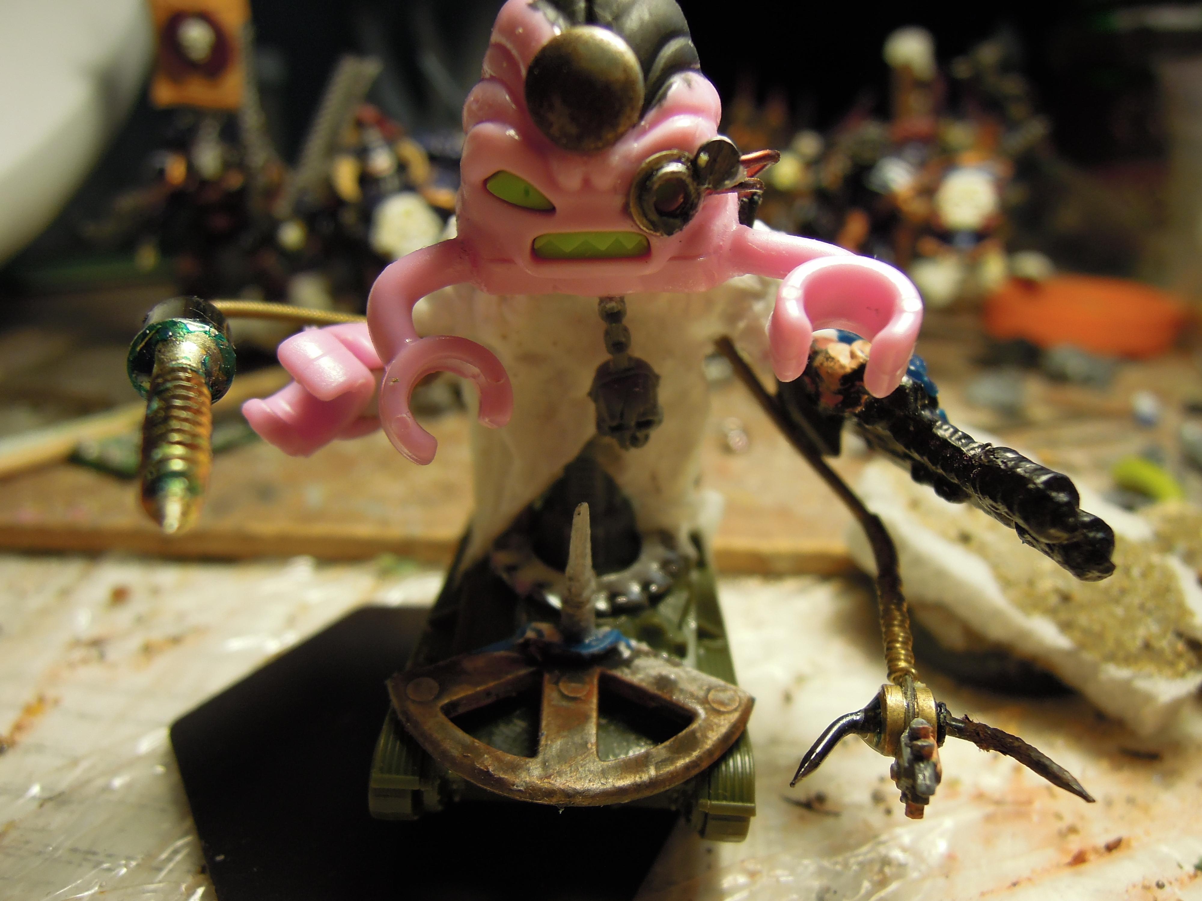 Chaos, Conversion, Cyborg, Dark Mechanicus, Kitbash, Krang, Magos ...