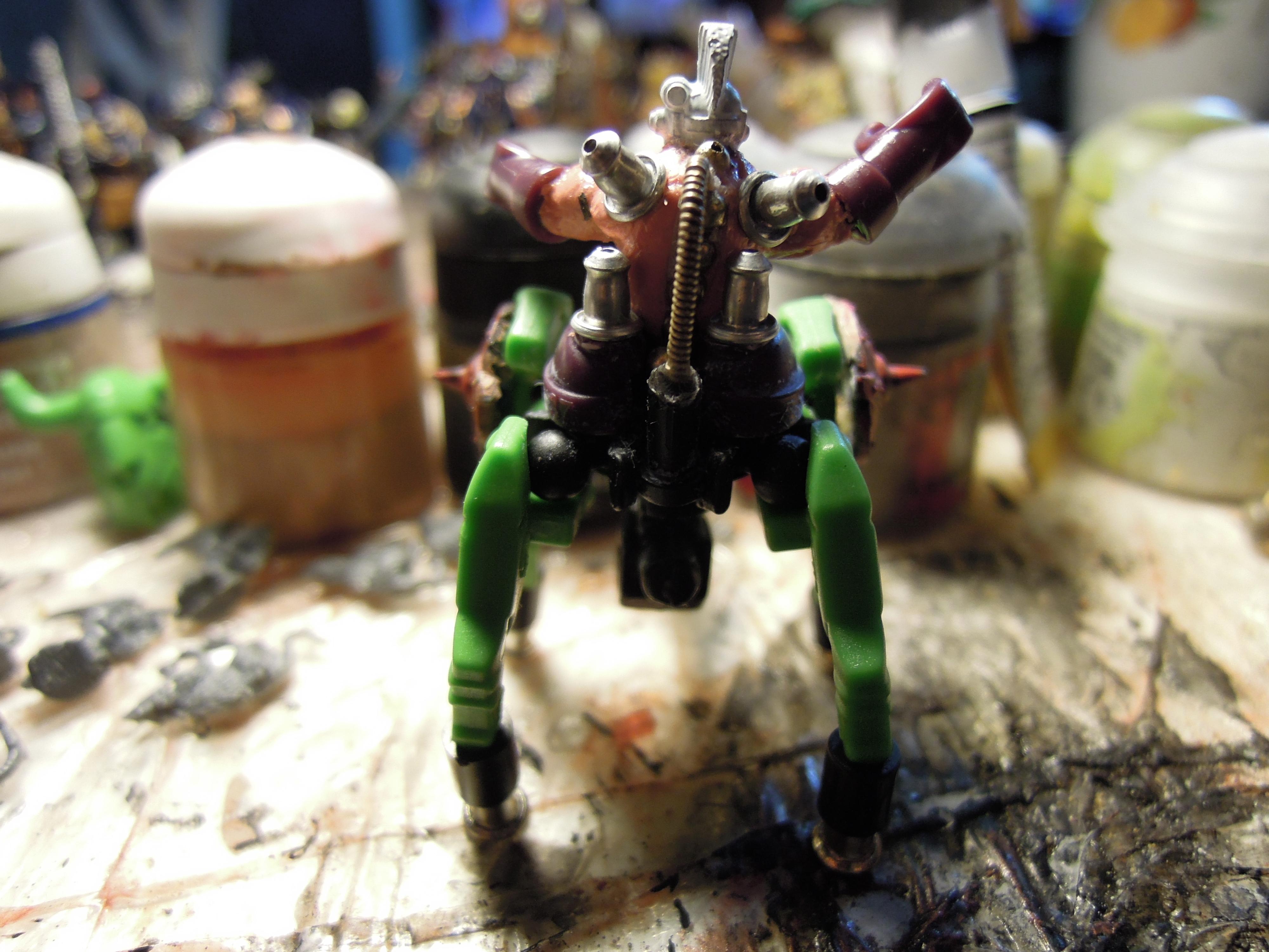 Admech, Centaur, Chaos, Conversion, Cyborg, Dark Mechanicus, Heresy, Kitbash, Retinue, Scratch Build, Servitors, Strogg, Warhammer 40,000