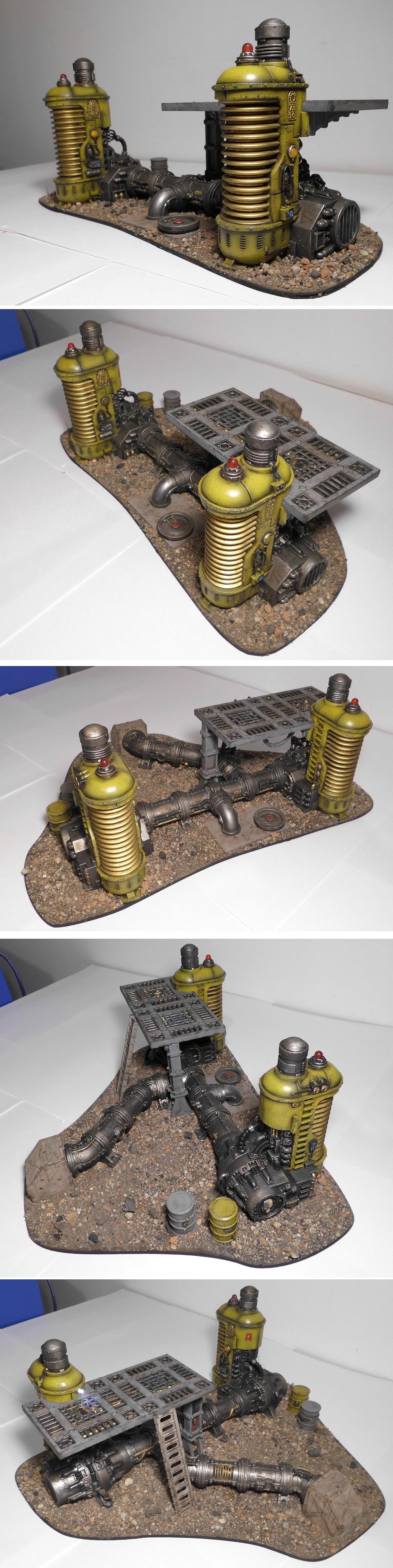 Adeptus Mechanicus, Plasma, Terrain, Warhammer 40,000