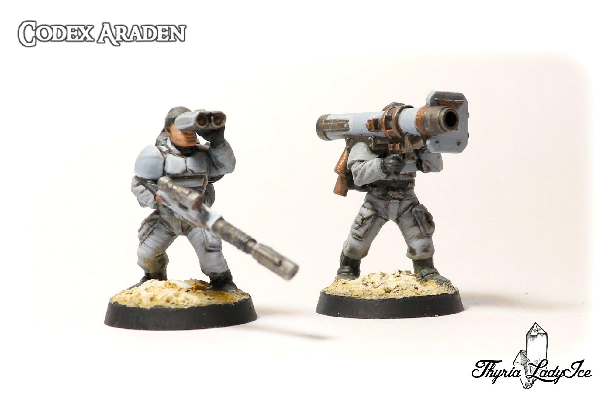 Kitbash Scouts - Sarge & Heavy