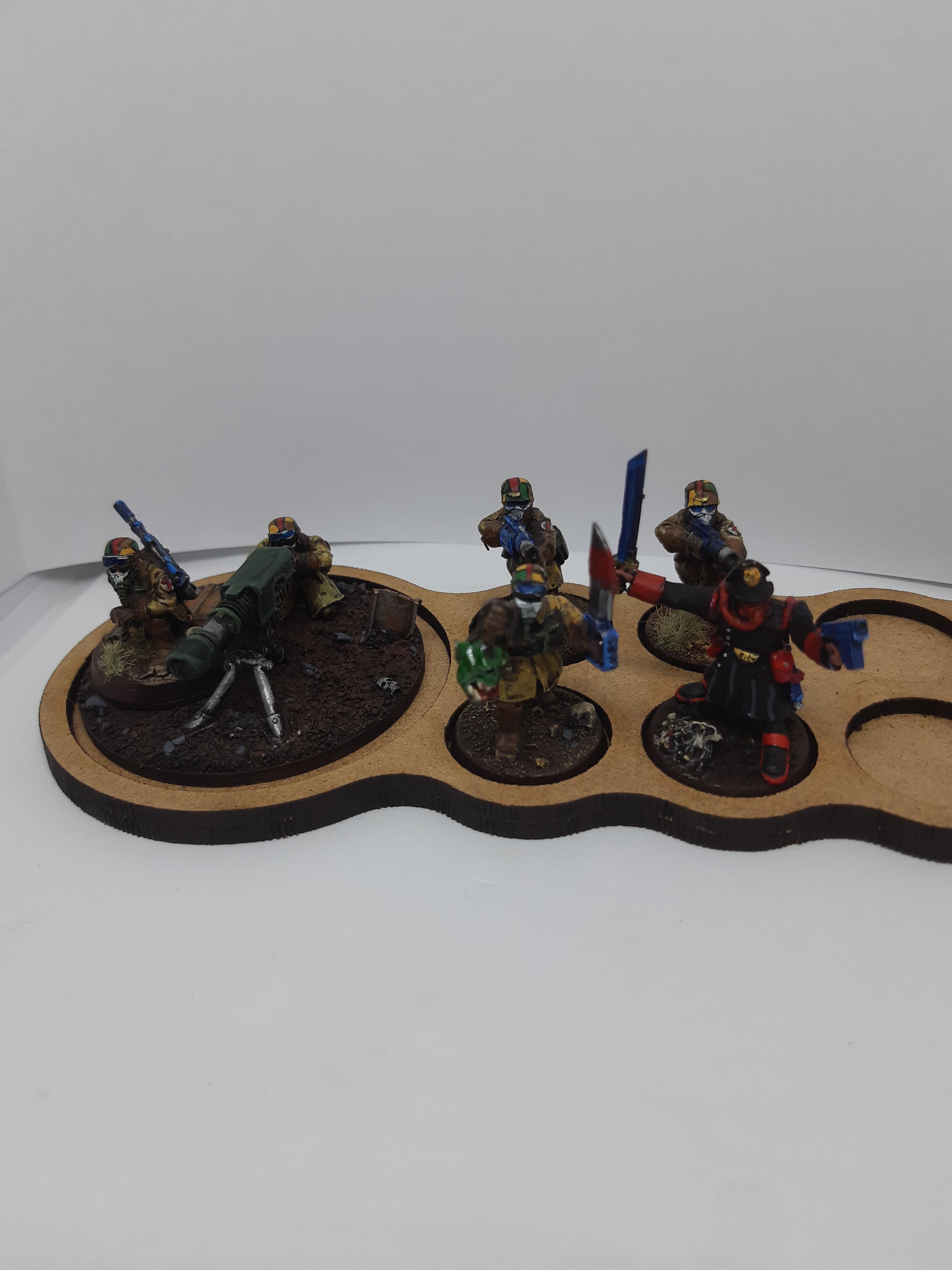 Armageddon Steel Legion, Astra Militarum, Buntfarbenanstrich, Death Korps of Krieg, Ffl, French Foreign Legion, Games Workshop, Hive Ganger, Imperial Guard, Indochina, Metal, Necromunda, Savlar, Warhammer 40,000