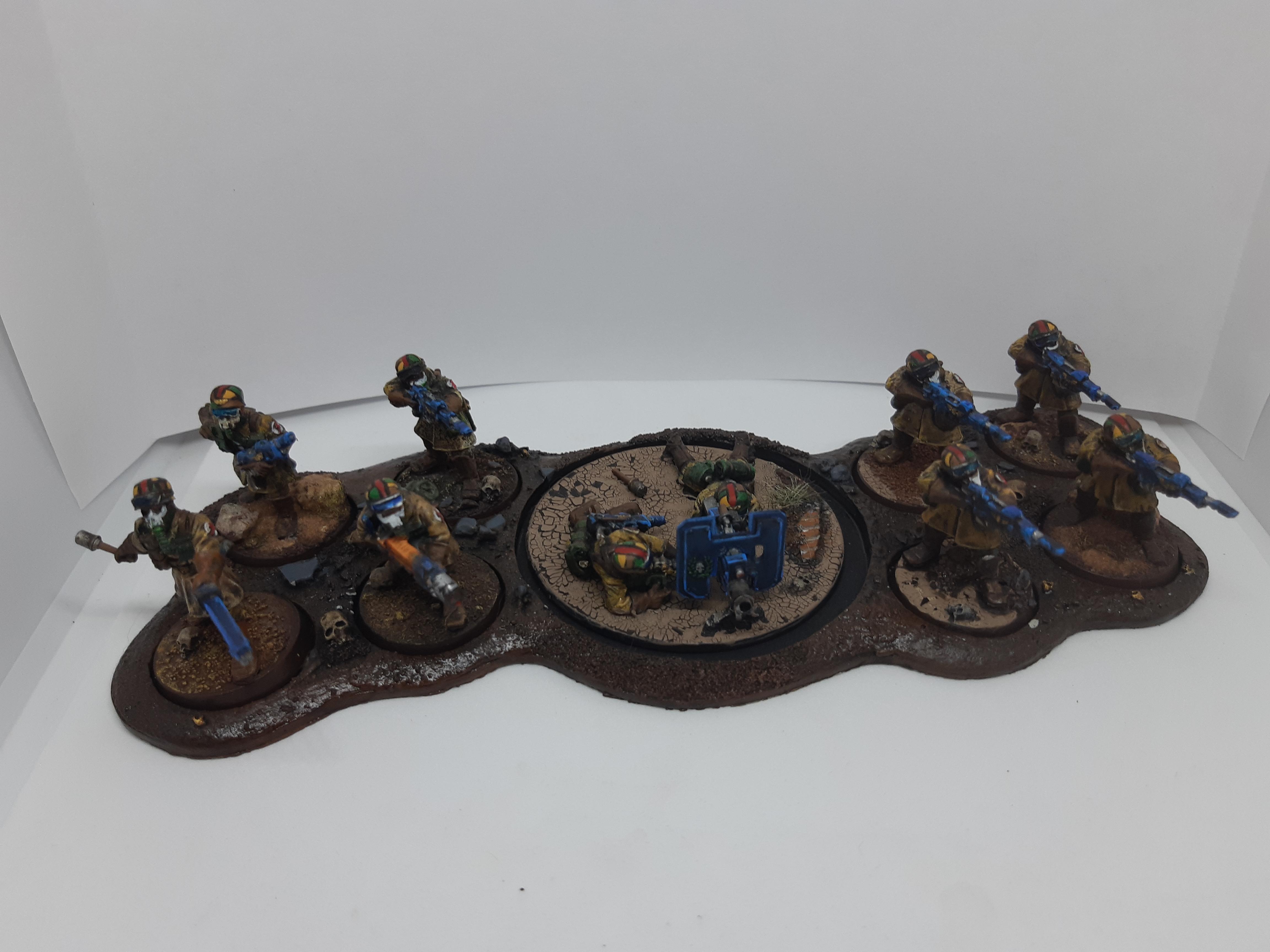 Armageddon Steel Legion, Astra Militarum, Buntfarbenanstrich, Death Korps of Krieg, Ffl, French Foreign Legion, Games Workshop, Hive Ganger, Imperial Guard, Indochina, Metal, Necromunda, Savlar, Warhammer 40,000