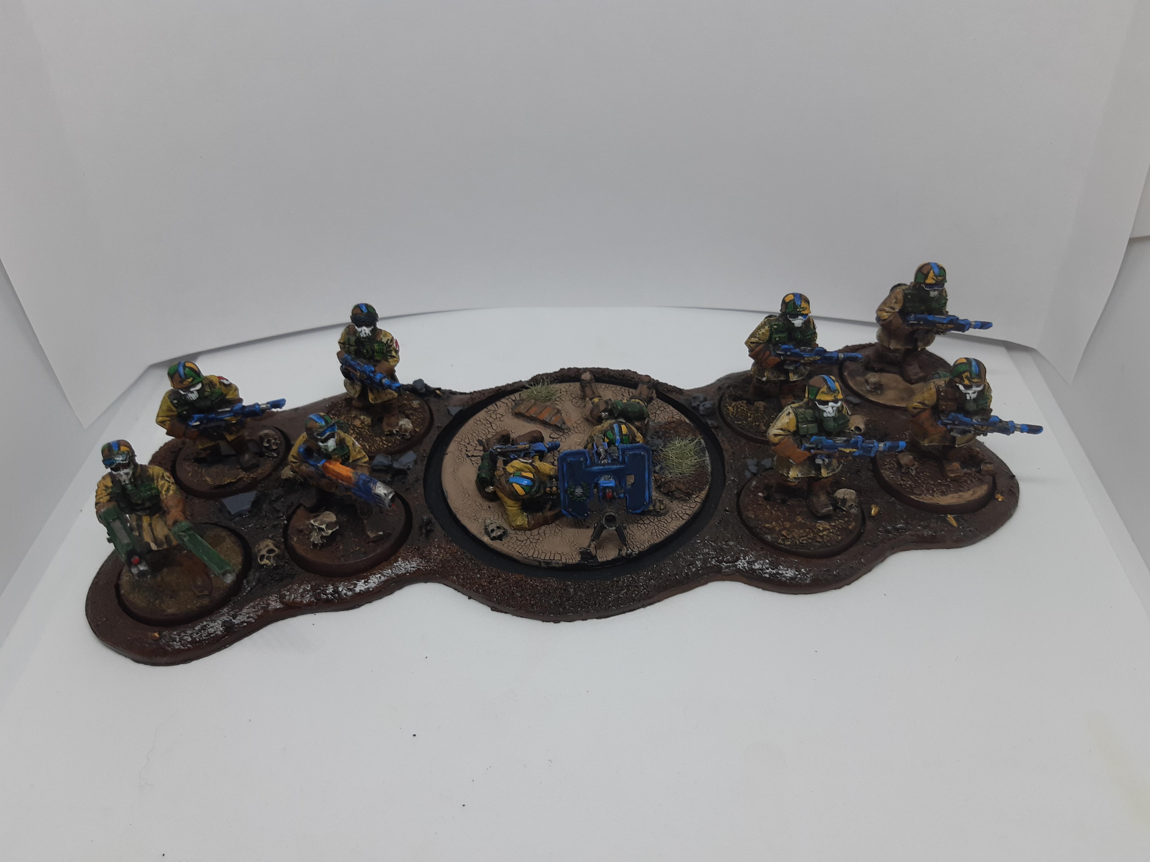 Armageddon Steel Legion, Astra Militarum, Buntfarbenanstrich, Death Korps of Krieg, Ffl, French Foreign Legion, Games Workshop, Hive Ganger, Imperial Guard, Indochina, Metal, Necromunda, Savlar, Warhammer 40,000