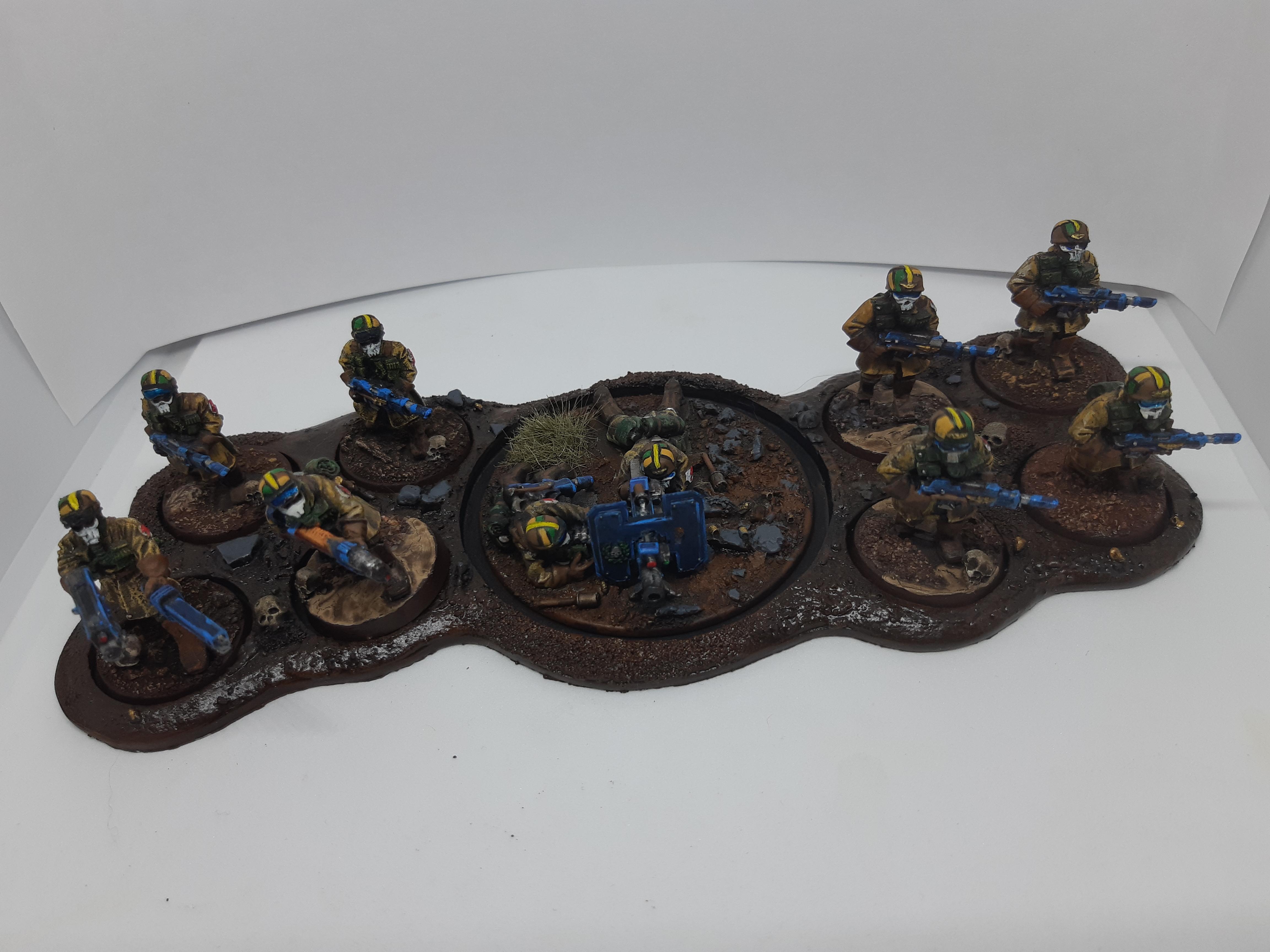 Armageddon Steel Legion, Astra Militarum, Buntfarbenanstrich, Death Korps of Krieg, Ffl, French Foreign Legion, Games Workshop, Hive Ganger, Imperial Guard, Indochina, Metal, Necromunda, Savlar, Warhammer 40,000
