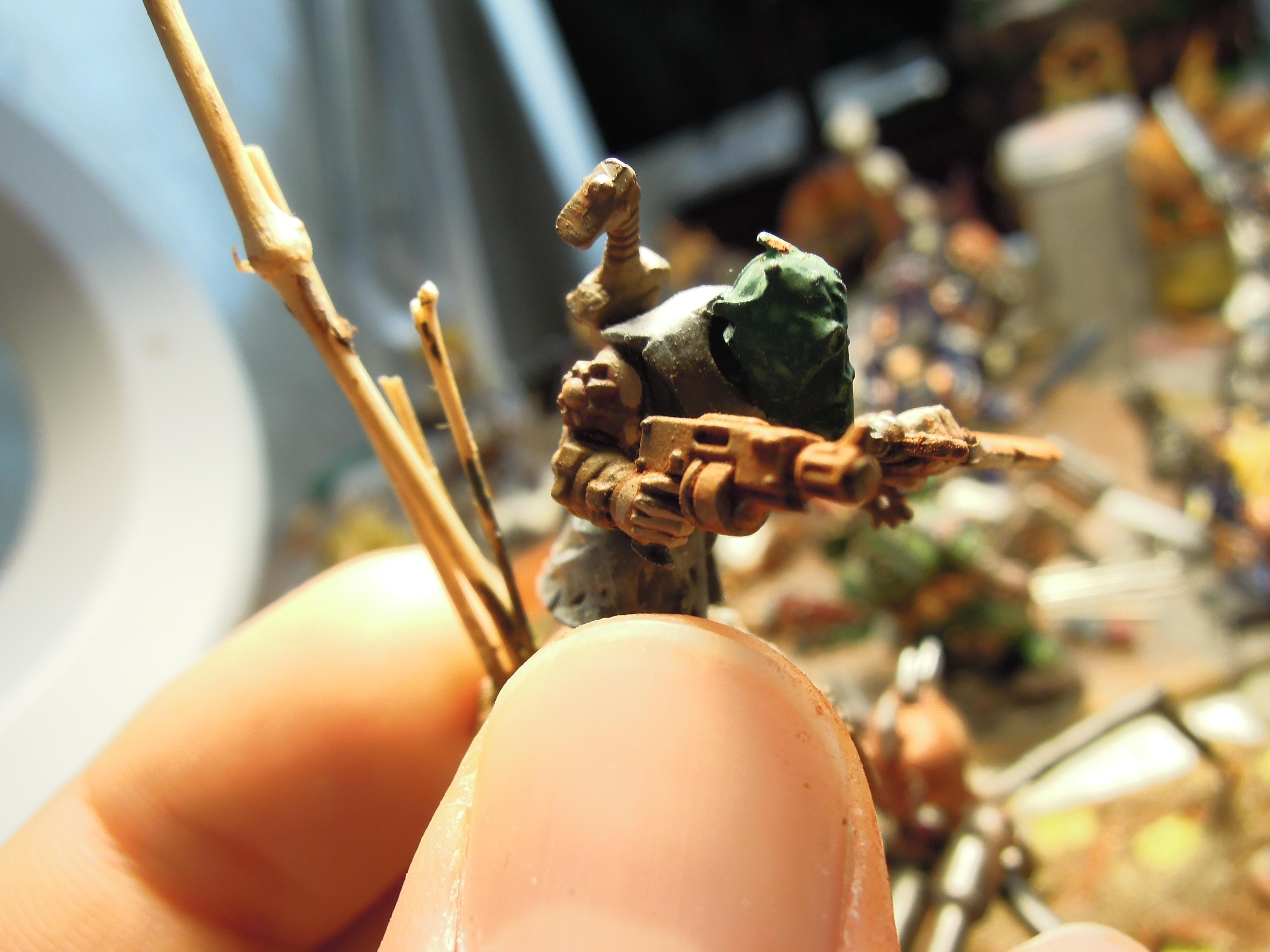 Autopistol, Chaos, Conversion, Mutant, Scavengers, Warhammer 40,000, Work In Progress