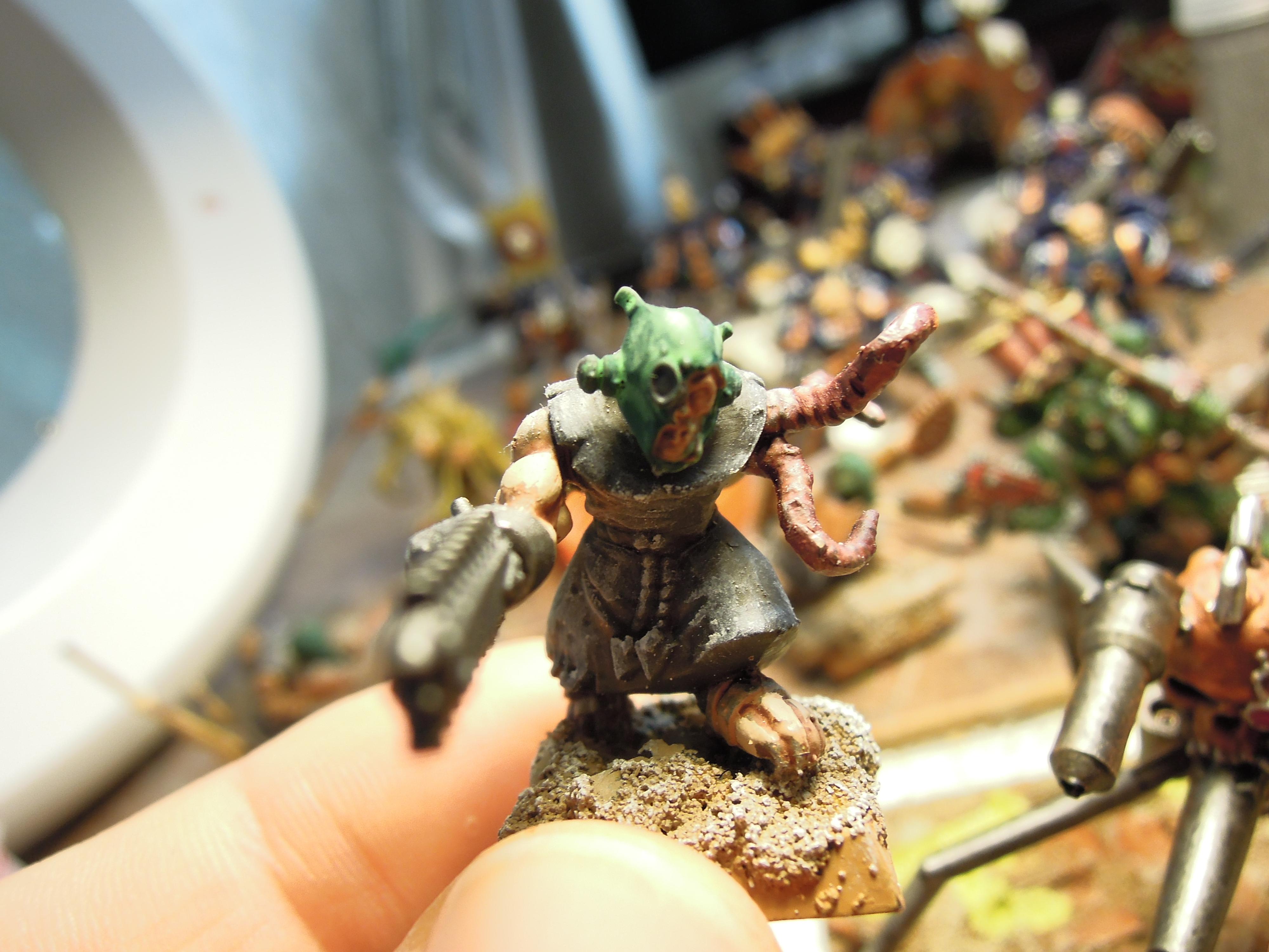 Chain Sword, Chaos, Conversion, Mutant, Scavengers, Tentacle, Warhammer 40,000, Work In Progress