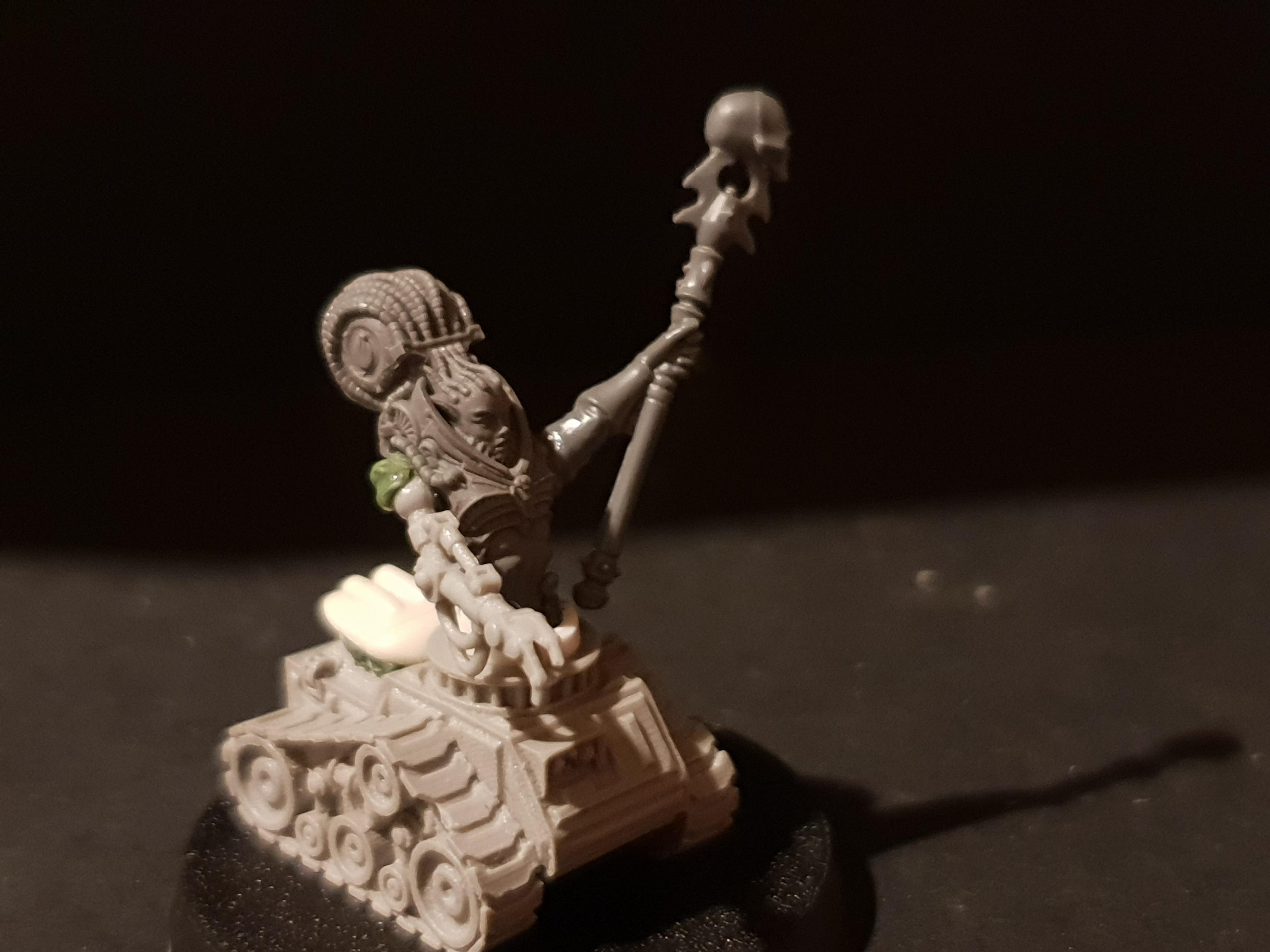 Chaos, Conversion, Cybernetic, Inquisition, Psionic Hood, Warhammer 40,000, Work In Progress