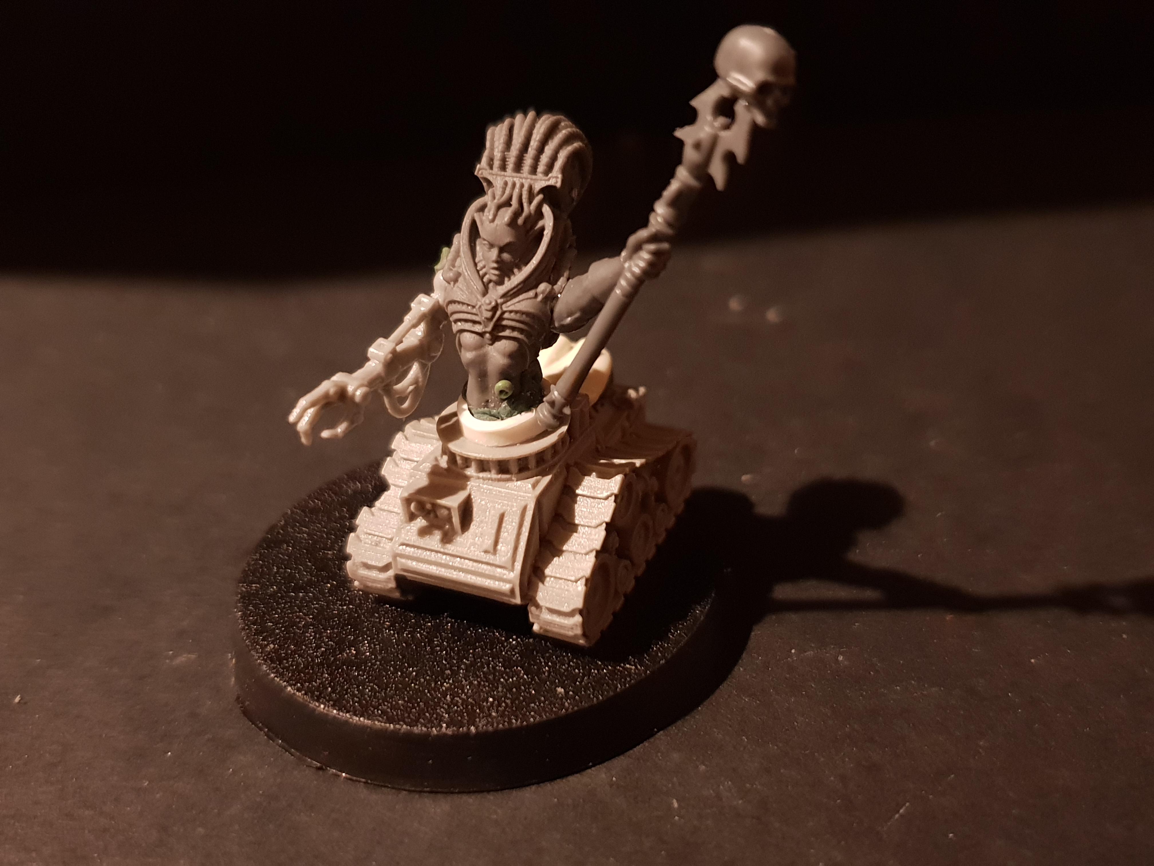 Chaos, Conversion, Cybernetic, Inquisition, Psionic Hood, Warhammer 40,000, Work In Progress