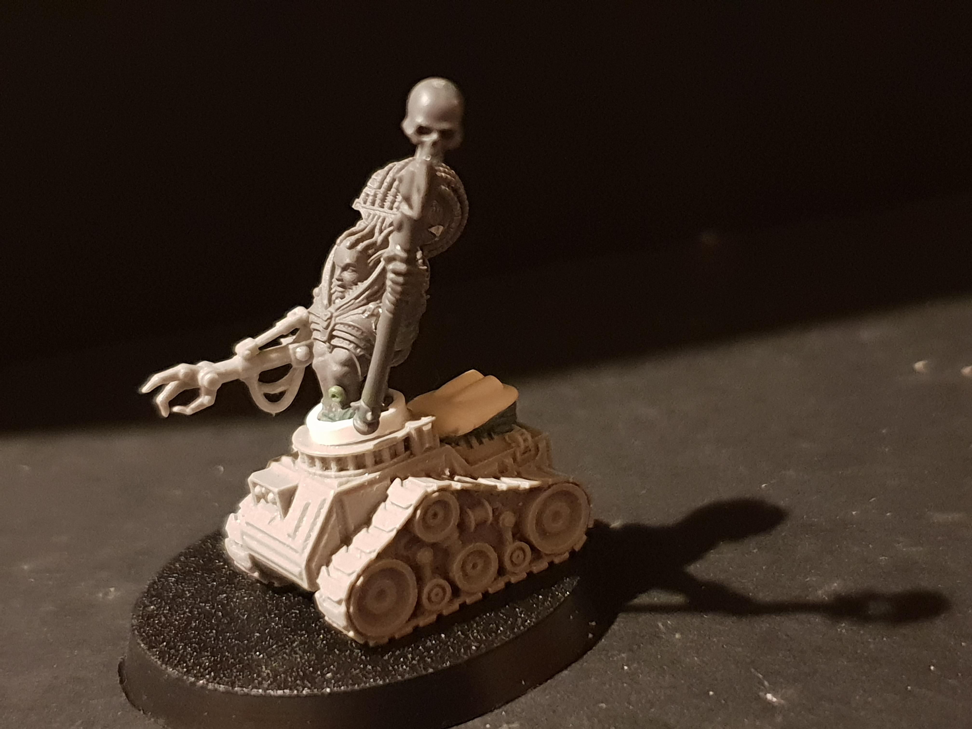 Chaos, Conversion, Cybernetic, Inquisition, Psionic Hood, Warhammer 40,000, Work In Progress