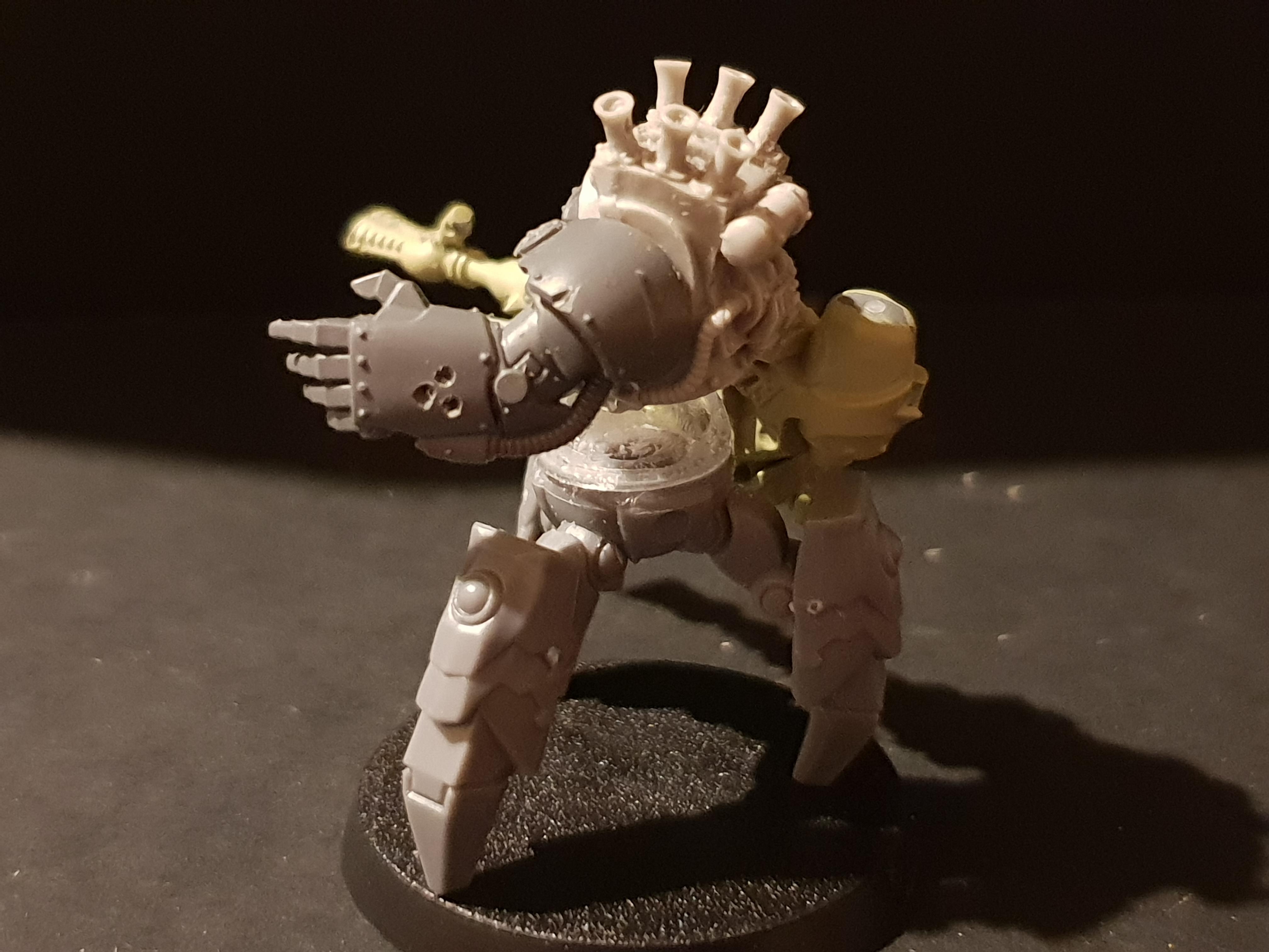 Chaos, Chaos Space Marines, Conversion, Nurgle, Terminator Armor, Warhammer 40,000, Work In Progress