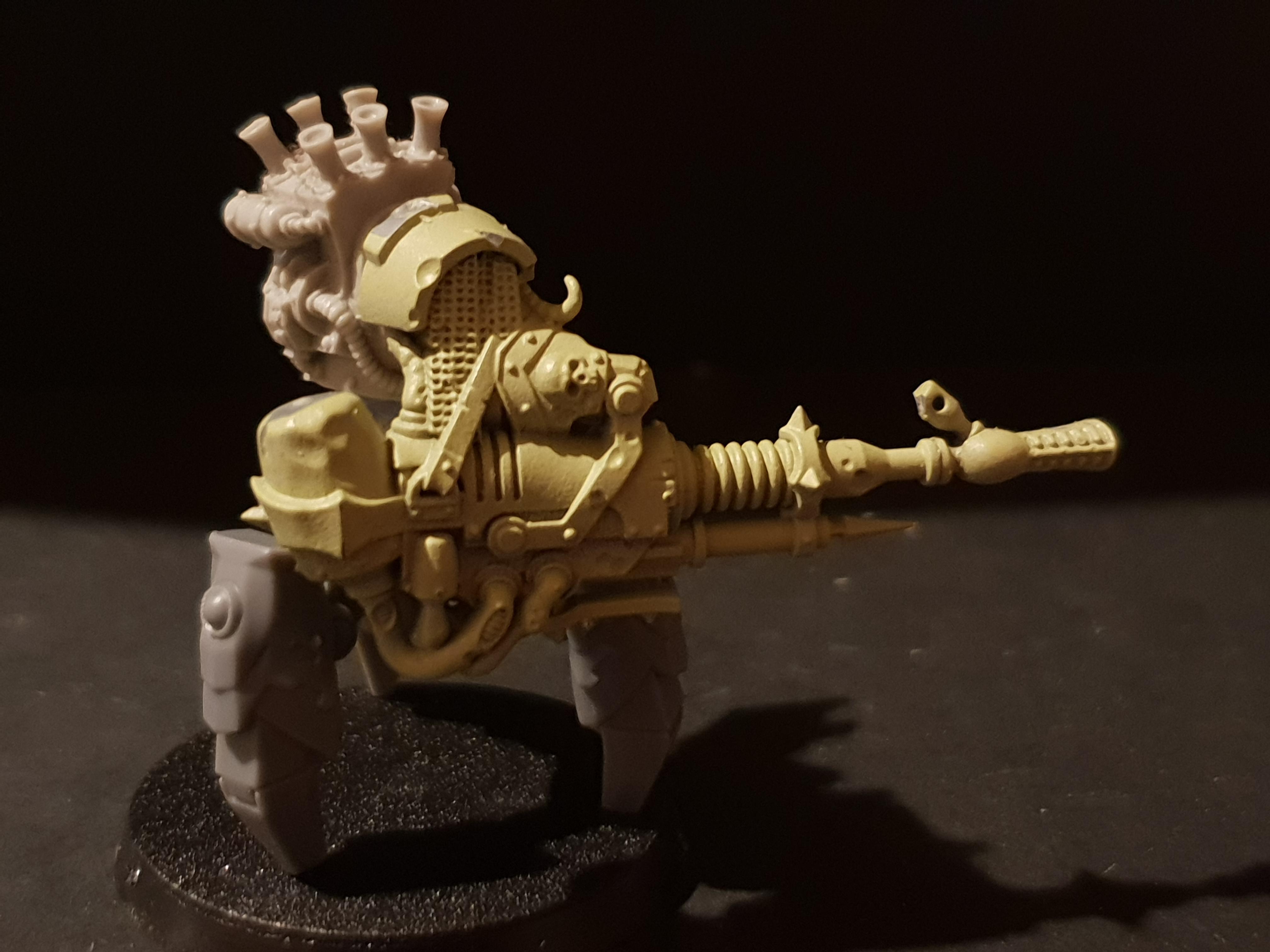 Chaos, Chaos Space Marines, Conversion, Nurgle, Terminator Armor, Warhammer 40,000, Work In Progress