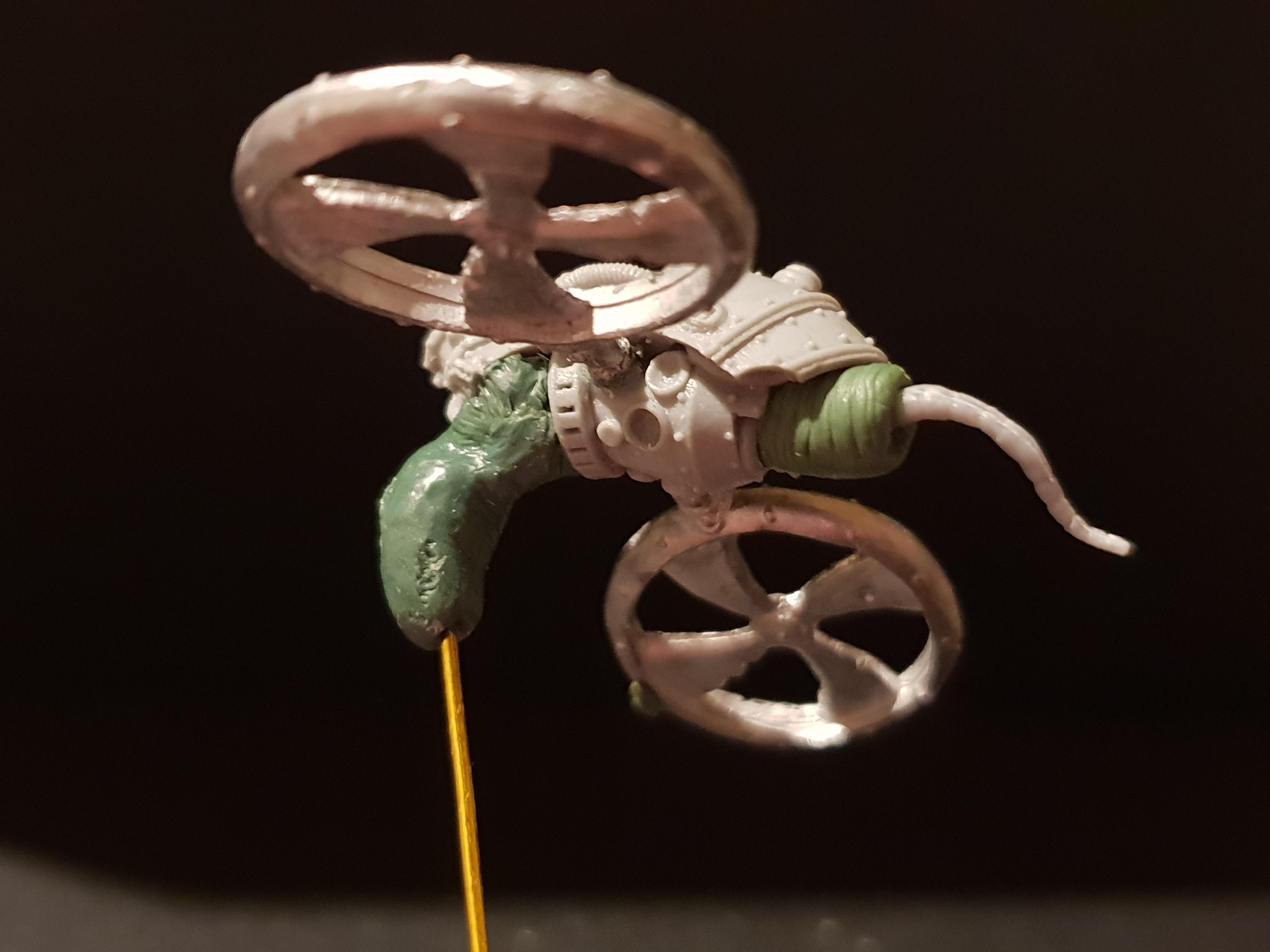 Chaos, Conversion, Drone, Nurgle, Warhammer 40,000, Work In Progress