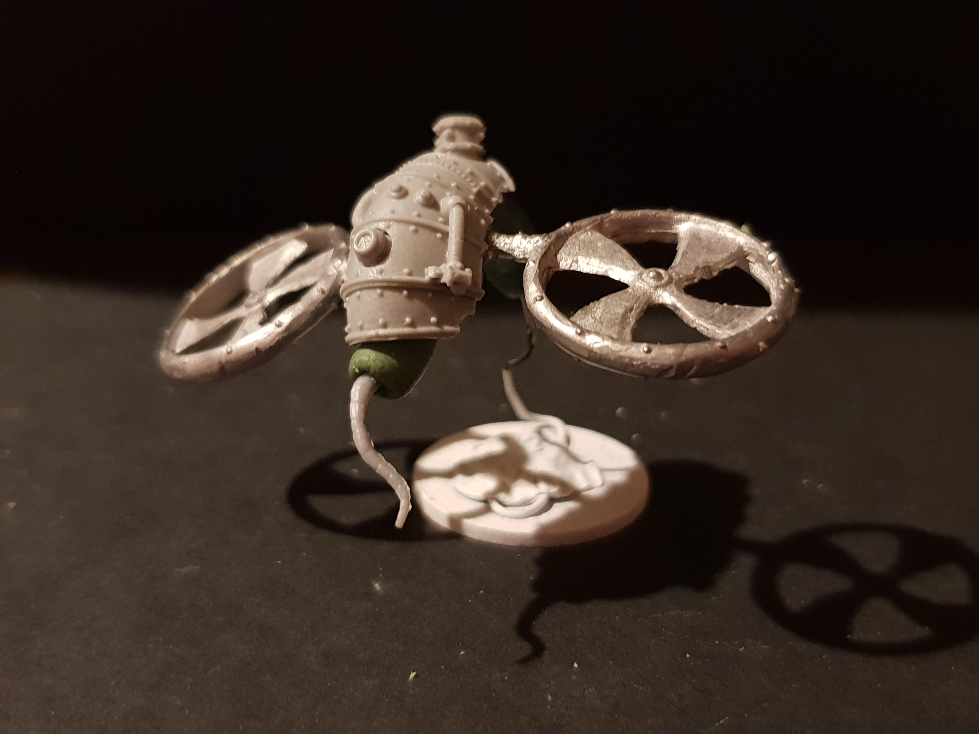 Chaos, Conversion, Drone, Nurgle, Warhammer 40,000, Work In Progress