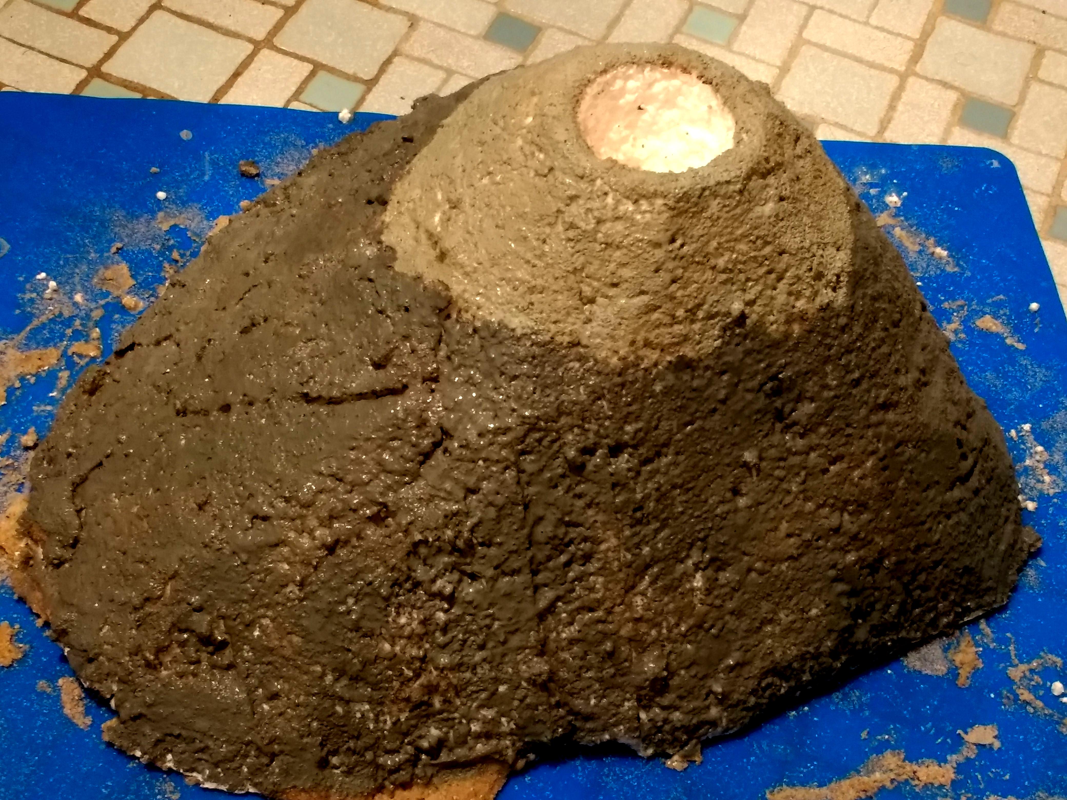 model volcano